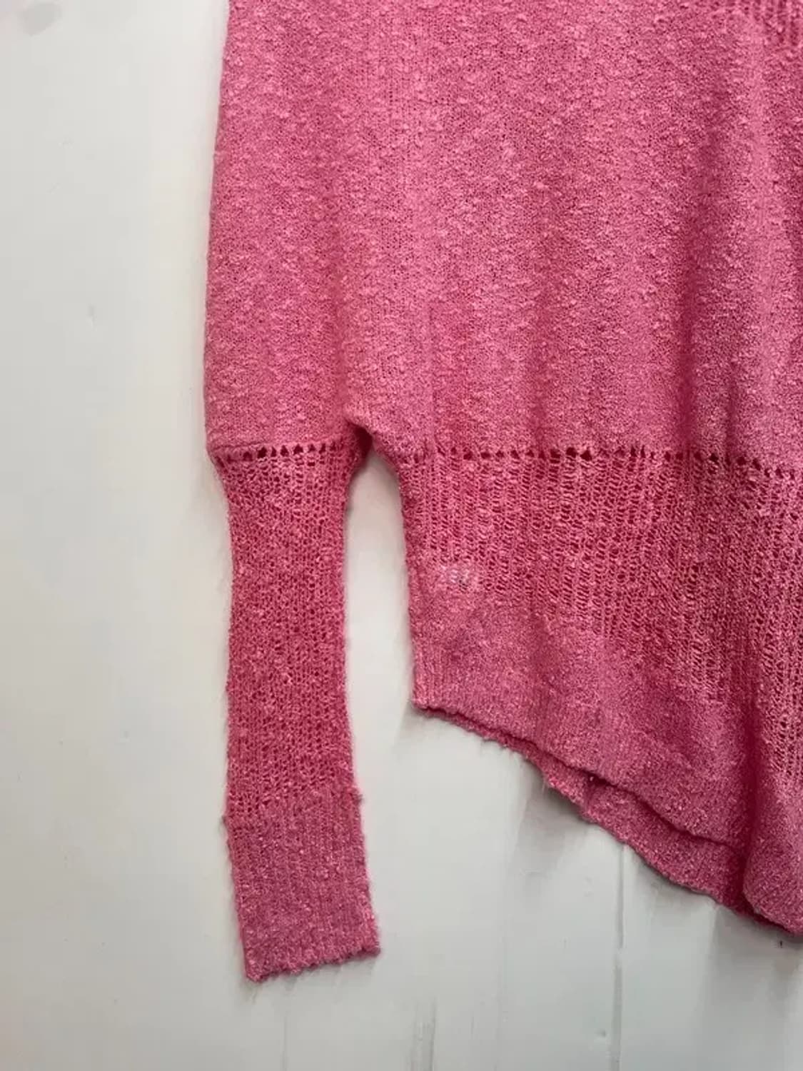 스몰 새상품 wooha 여자 언발란스 니트 상품이미지8