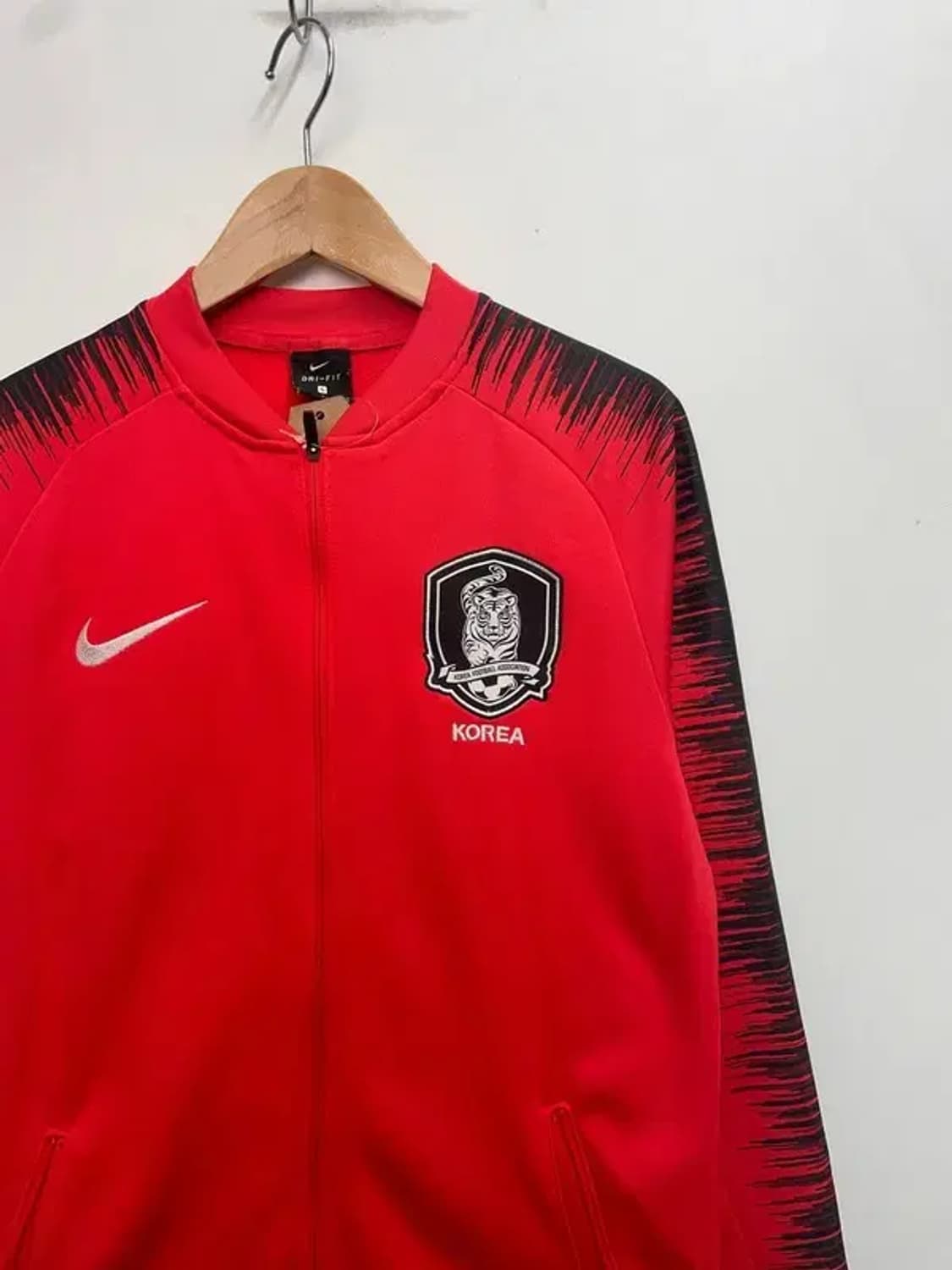 스몰 나이키 18-20 대한민국 국대 스쿼드 앤섬 트랙탑 축구집업 상품이미지4
