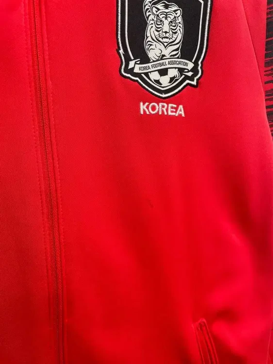 스몰 나이키 18-20 대한민국 국대 스쿼드 앤섬 트랙탑 축구집업 상품이미지5