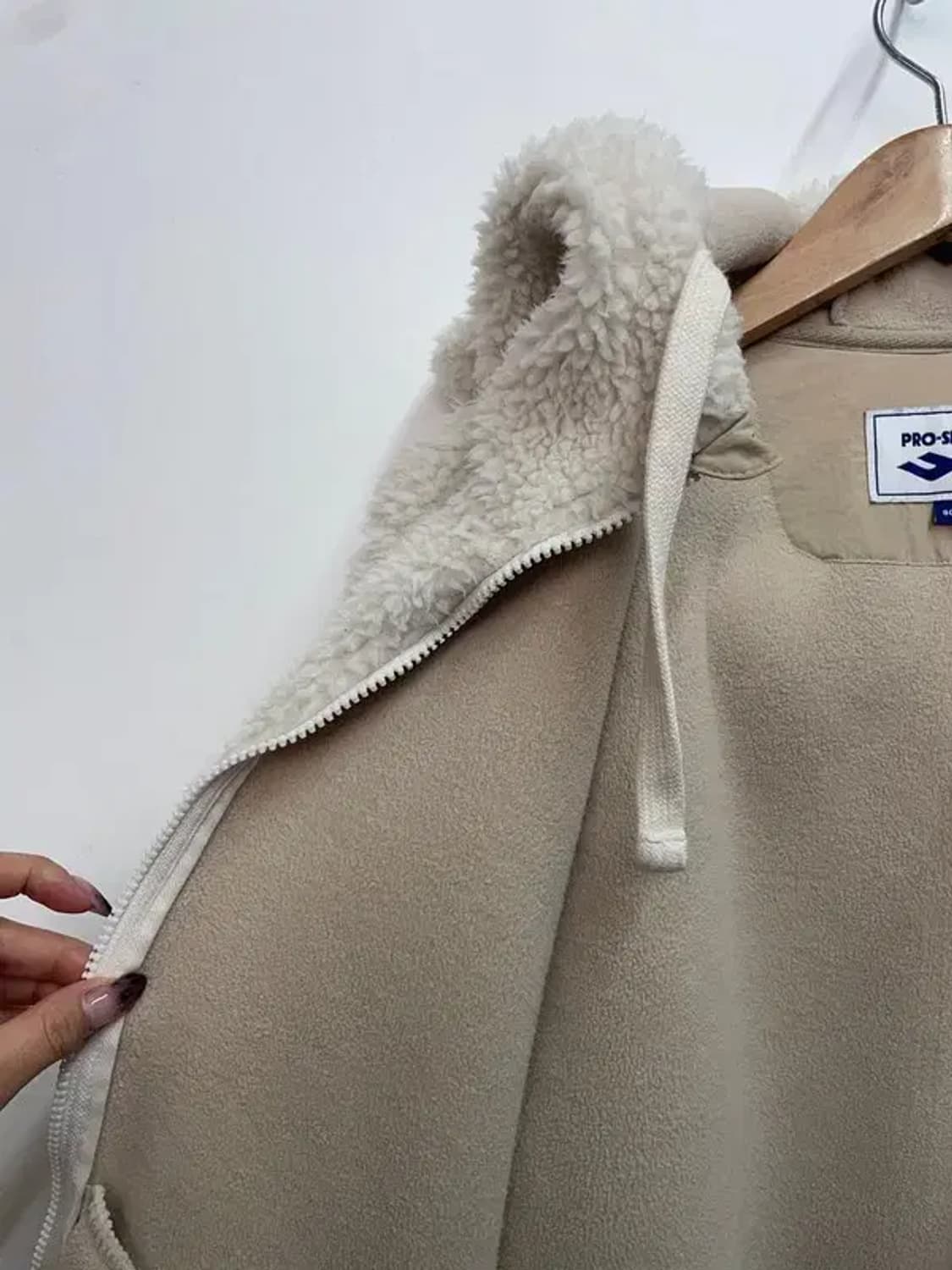 90 프로스펙스 여자 스타일 본딩플리스 후드집업 상품이미지7