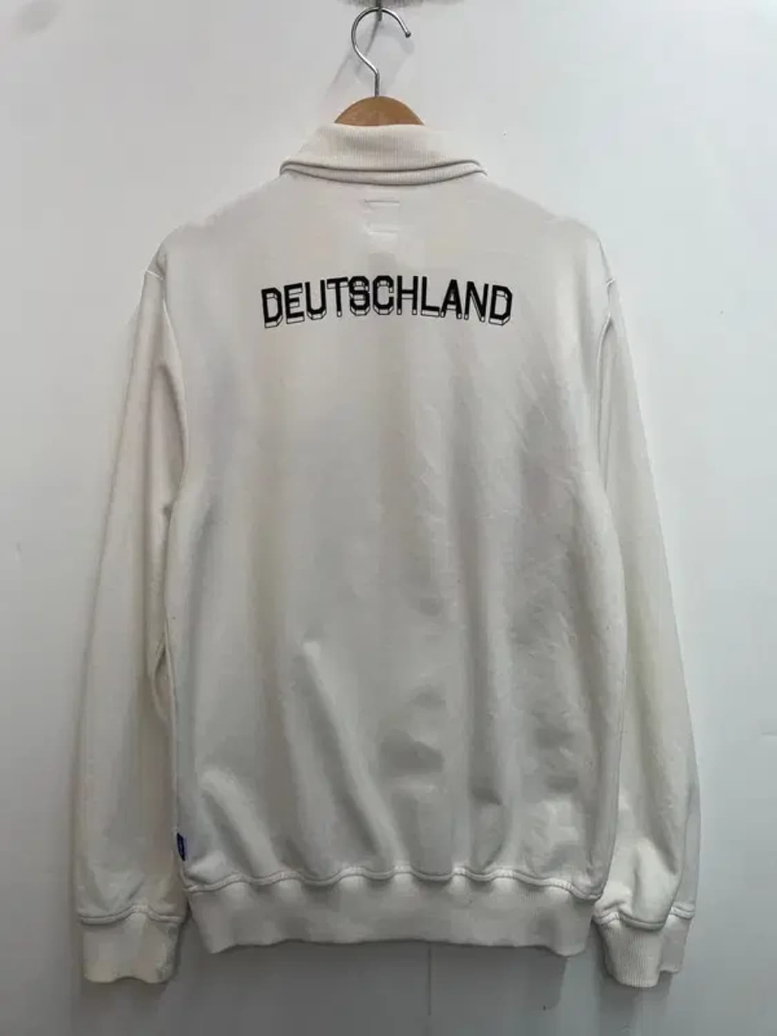 대장급 100아디다스 독일 국대 09-10 화이트 트랙탑 희귀져지 상품이미지10