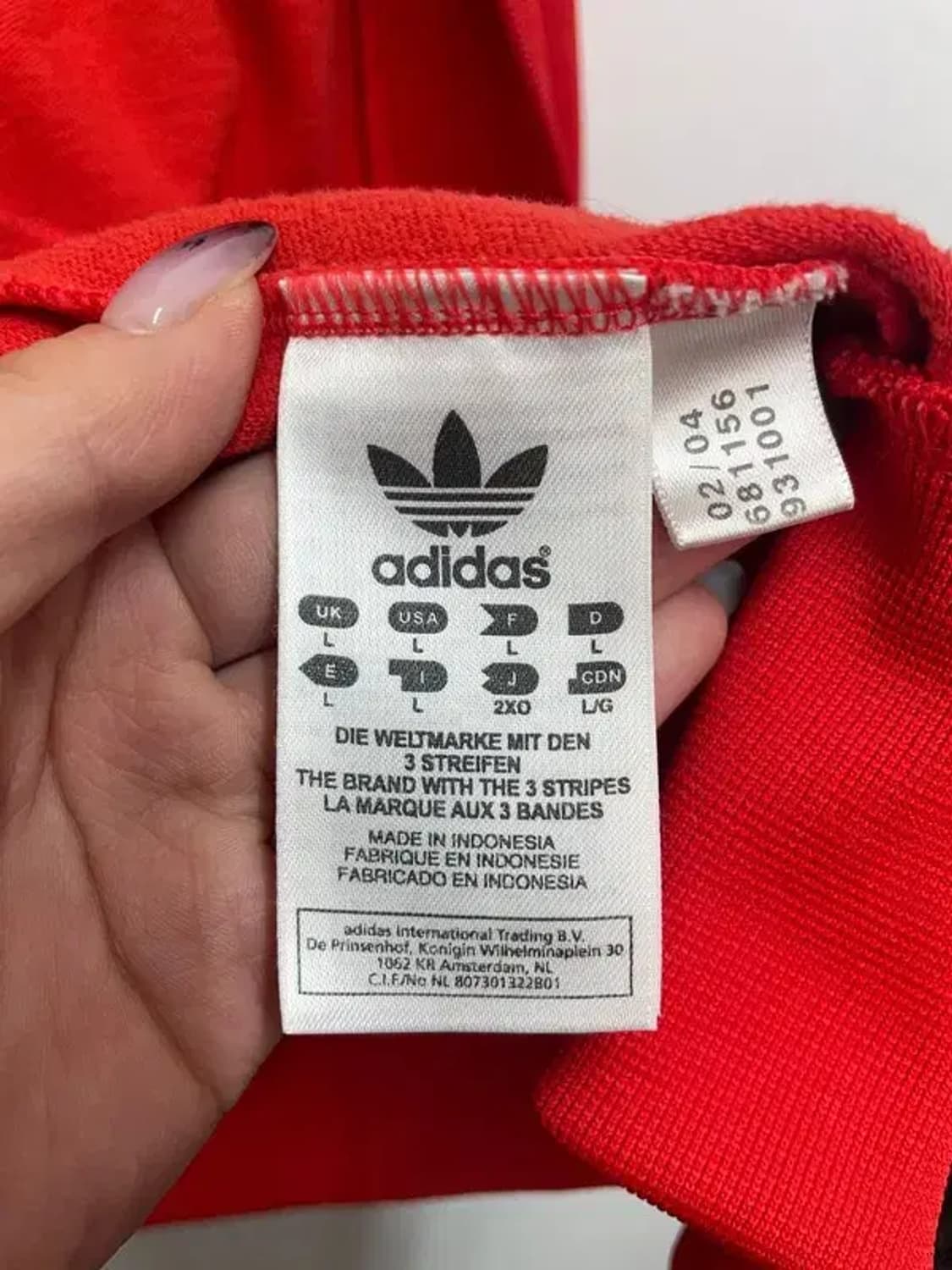 라지 아디다스 오리지널스 삼선 스페인 국대 트레이닝탑 집업 상품이미지8