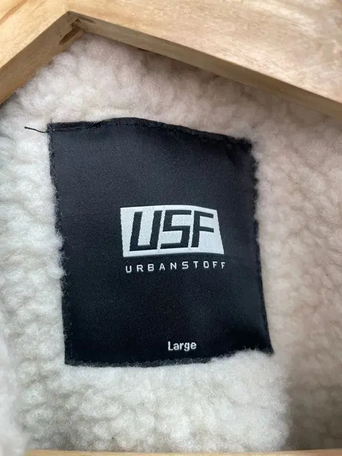 라지 어반스터프 스웨이드 무톤 무스탕 자켓 브라운 상품이미지5