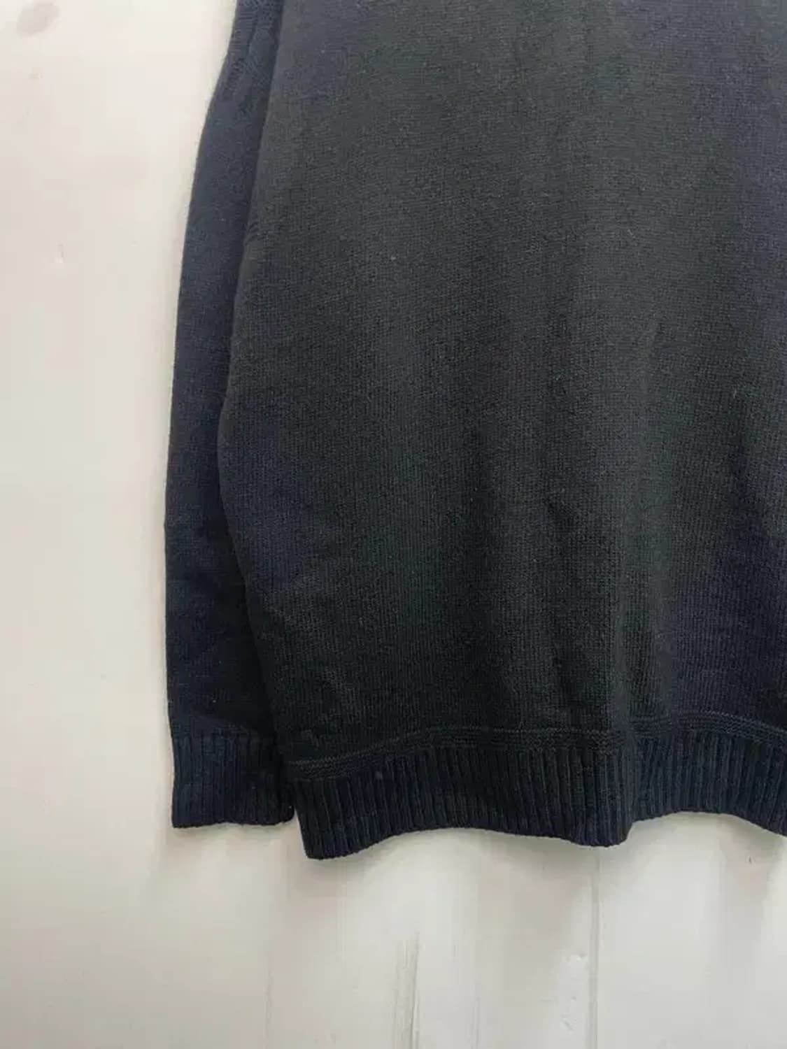 라지 프리즘웍스 블랙 브이넥 가디건 상품이미지9