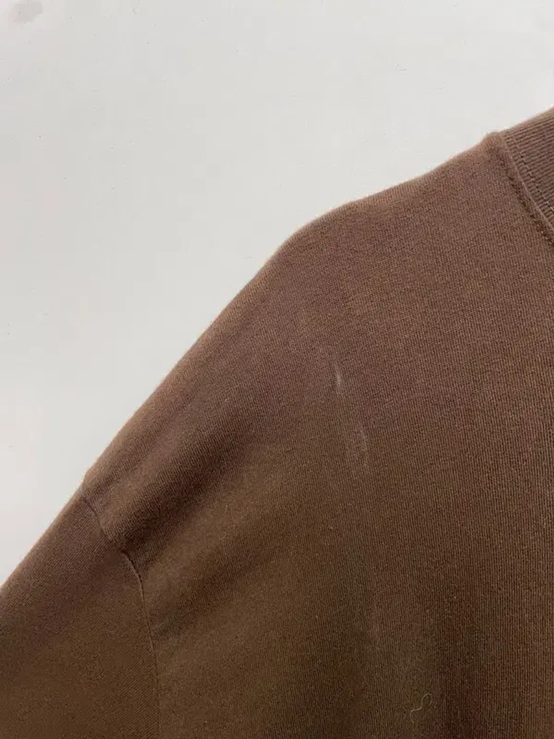 xl 예쓰아이씨 벌스데이 오버핏 브라운 롱슬리브 티셔츠 상품이미지5