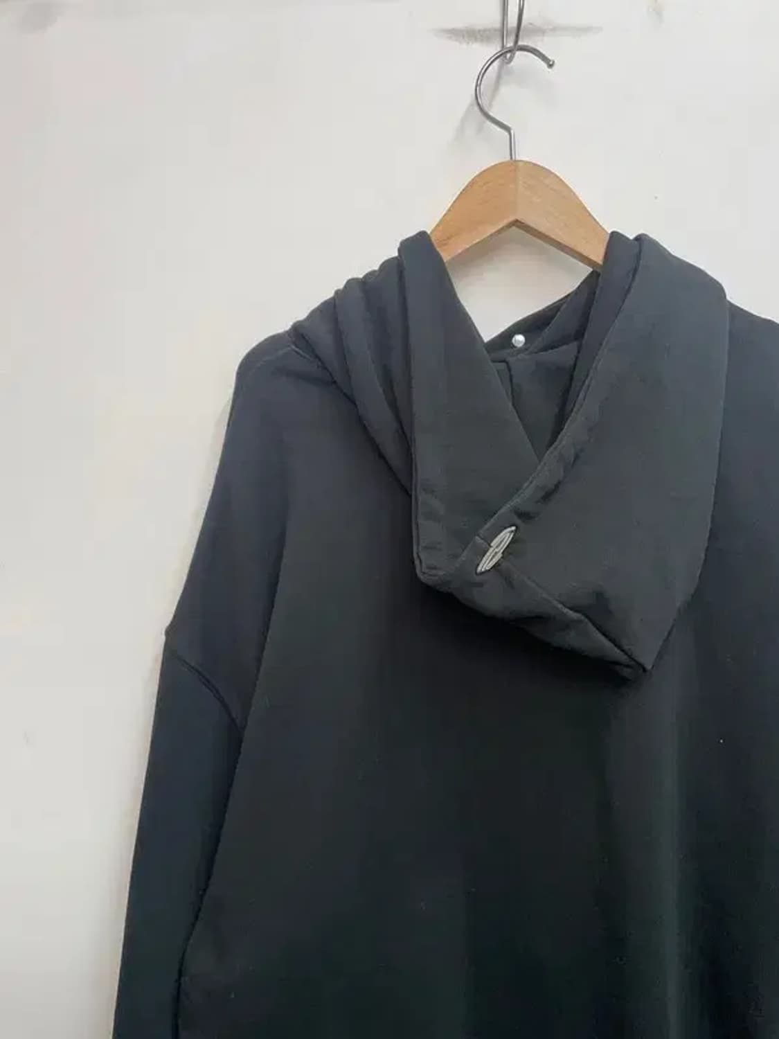 3사이즈 오프닝프로젝트 로고 후드티셔츠 블랙 상품이미지9