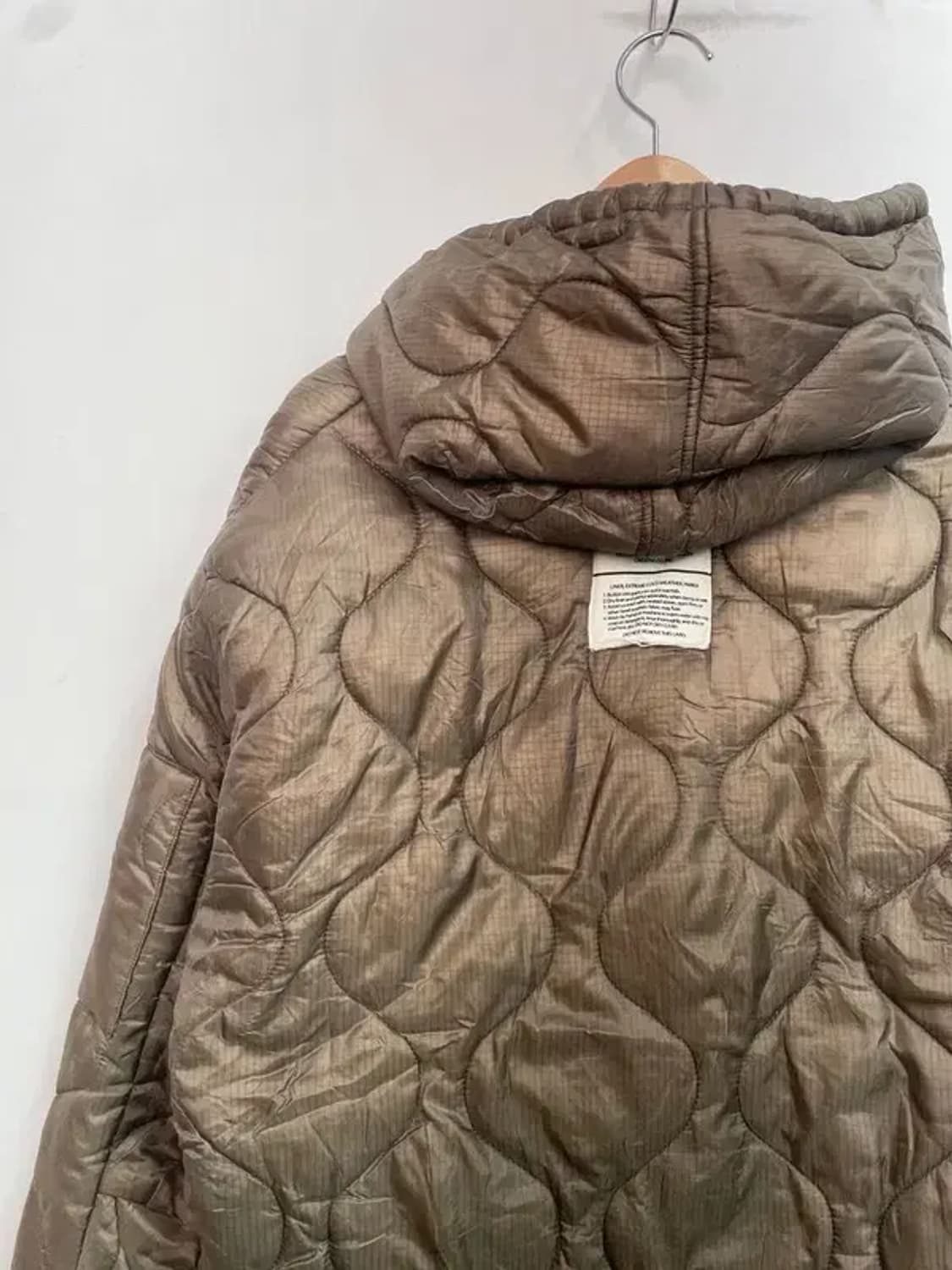 스몰 라퍼지스토어 3m 신슐레이트 오버핏 필드 다운 후드 퀼팅 패딩 상품이미지10