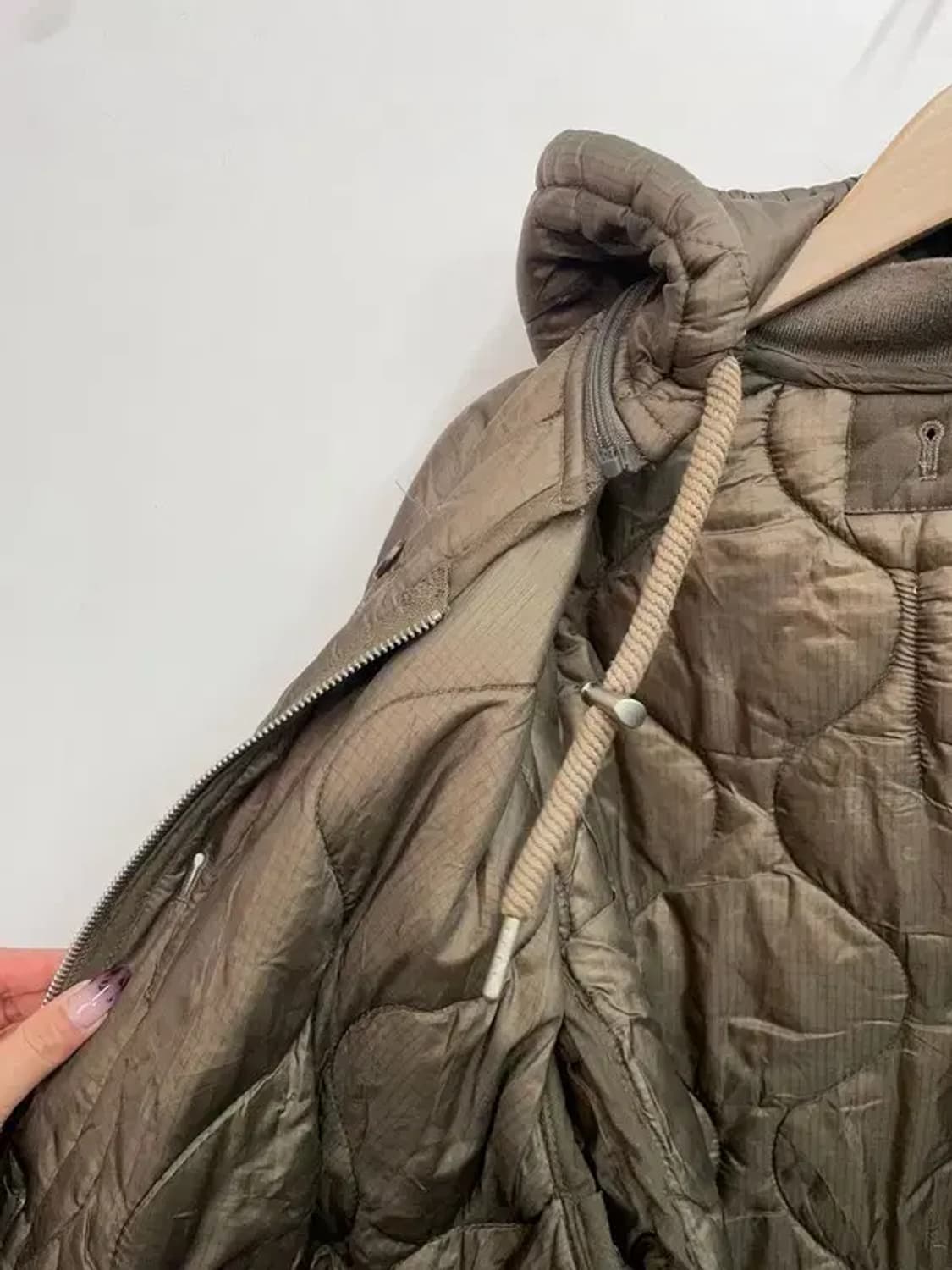 스몰 라퍼지스토어 3m 신슐레이트 오버핏 필드 다운 후드 퀼팅 패딩 상품이미지5