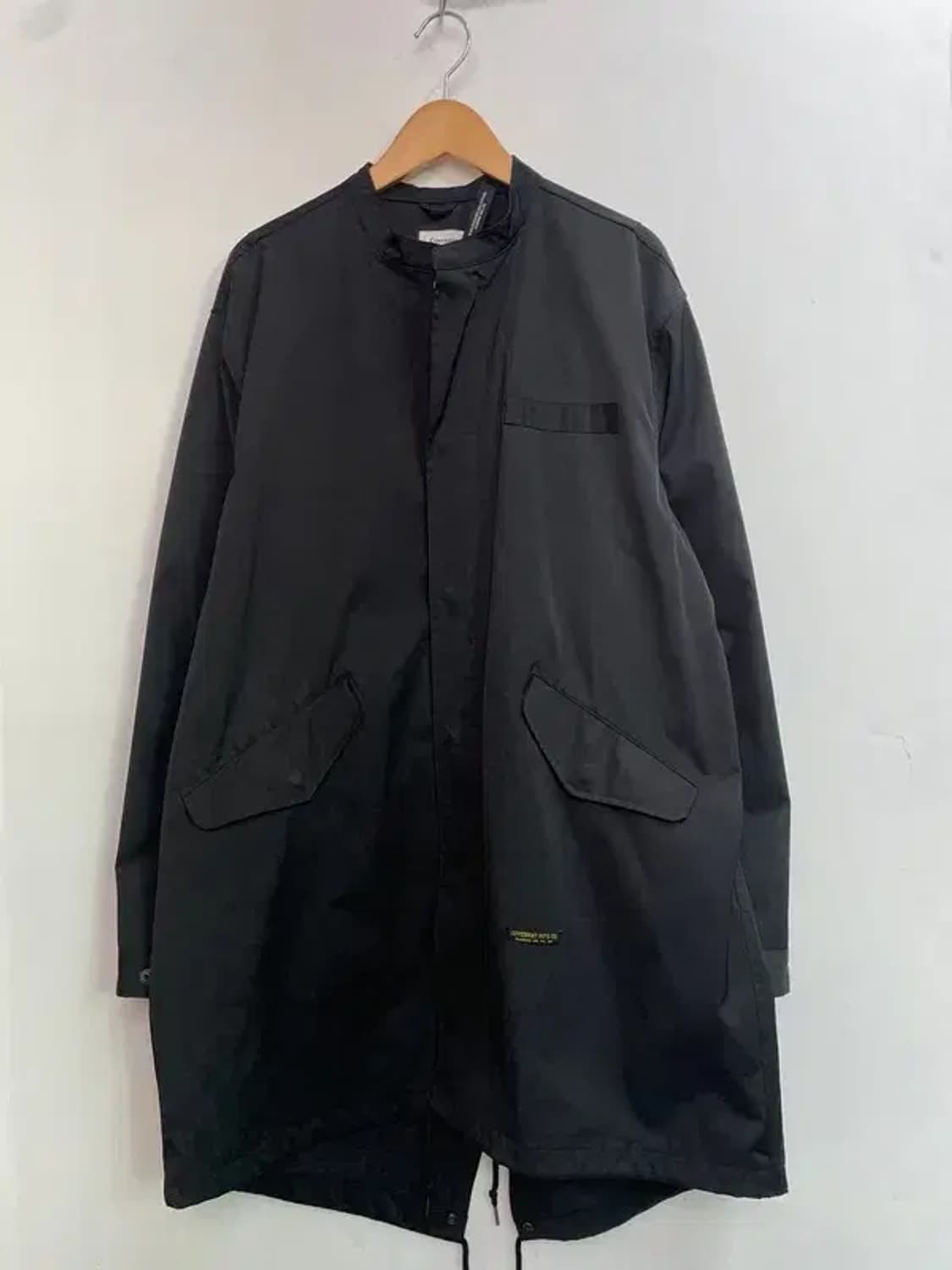 라지 커버낫  M- 65 피쉬테일 블랙 코트자켓 상품이미지2