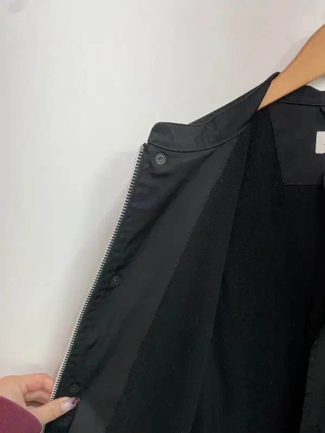 라지 커버낫  M- 65 피쉬테일 블랙 코트자켓 상품이미지6