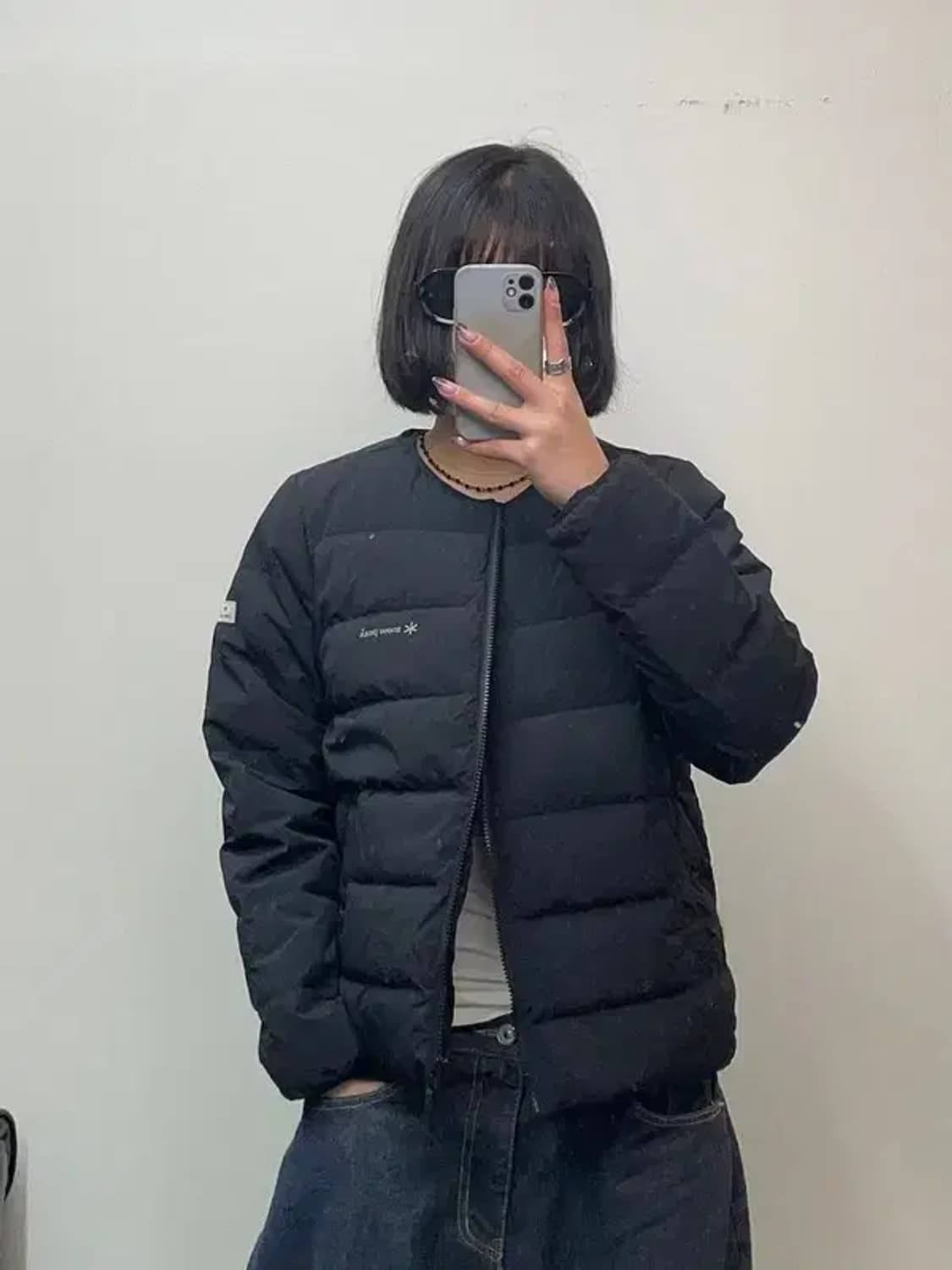 xs 스노우피크 경량 다운패딩 점퍼 여자 상품이미지1