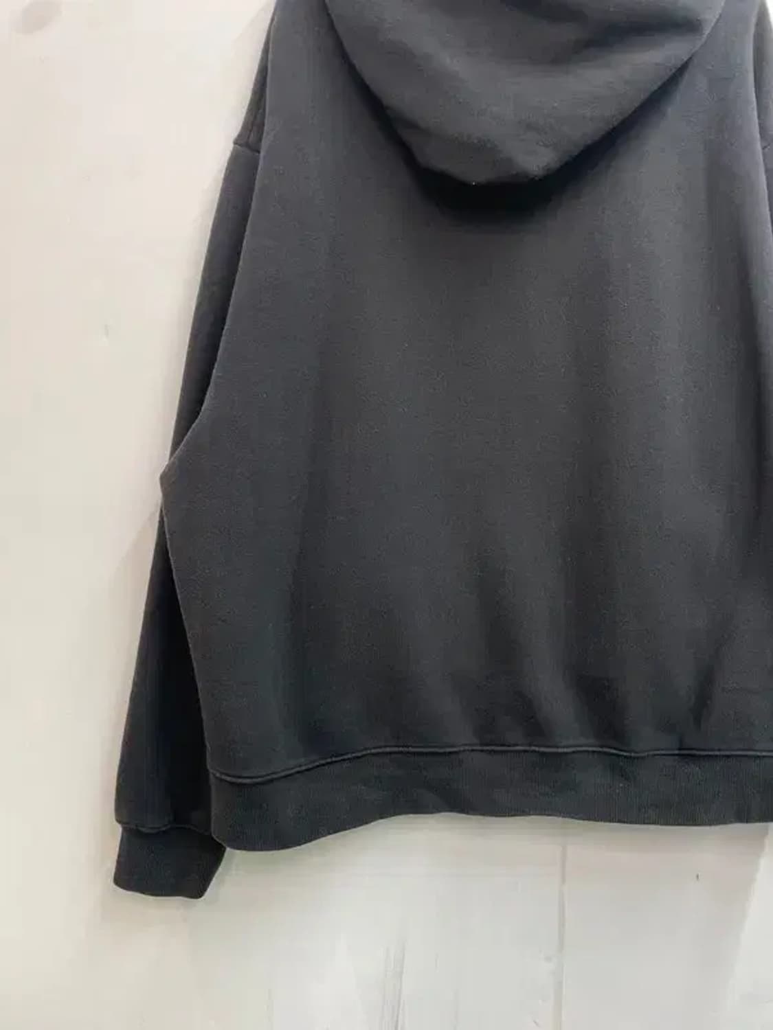 미디움 나이스고스트클럽 후드티 블랙 오버핏 상품이미지8