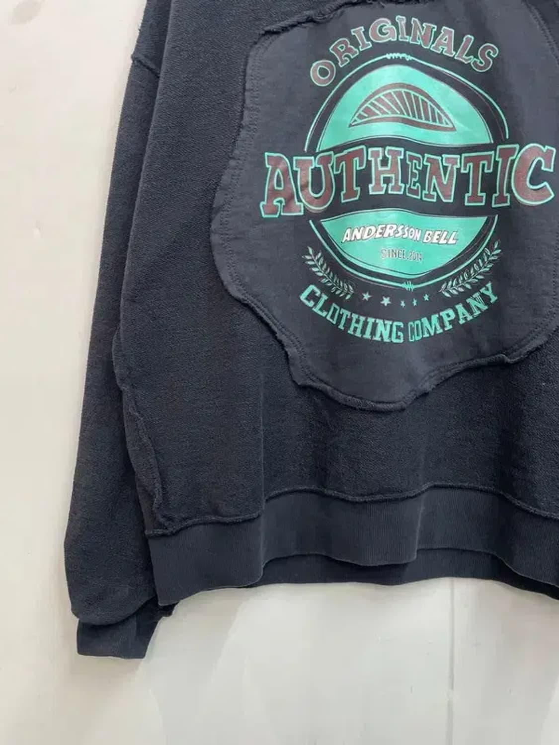 라지  앤더슨벨 어센틱 로고 맨투맨 티셔츠 빈티지 상품이미지3