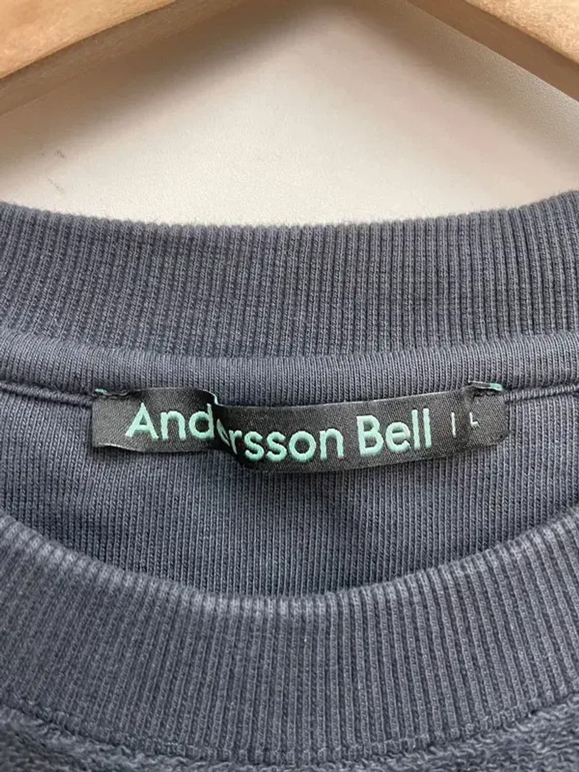 라지  앤더슨벨 어센틱 로고 맨투맨 티셔츠 빈티지 상품이미지5