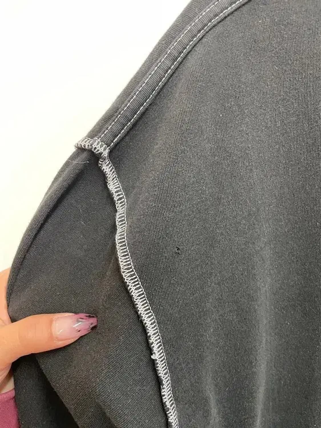 XL 노매뉴얼 R.D 롱슬리브 티 블랙 상품이미지10