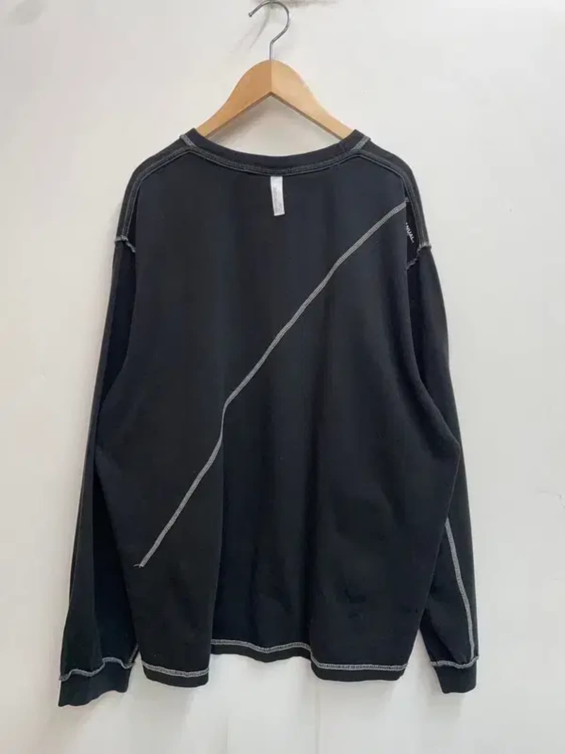 XL 노매뉴얼 R.D 롱슬리브 티 블랙 상품이미지7