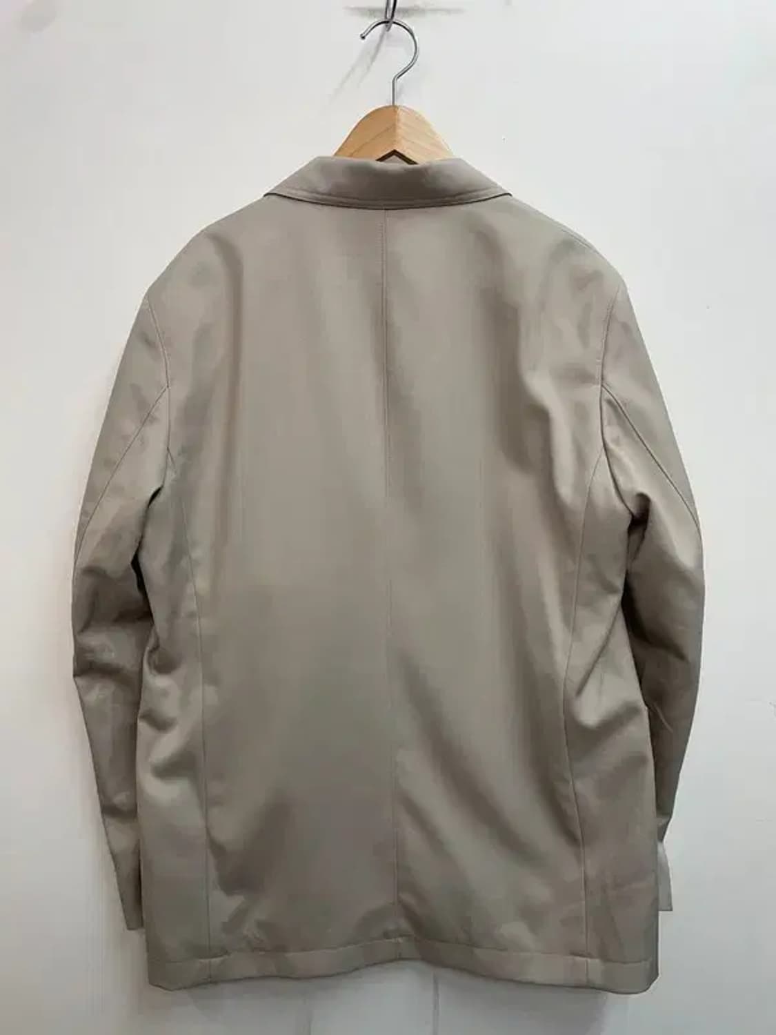 라지 쿠어 2버튼 오버핏 블레이져  다크베이지 상품이미지9