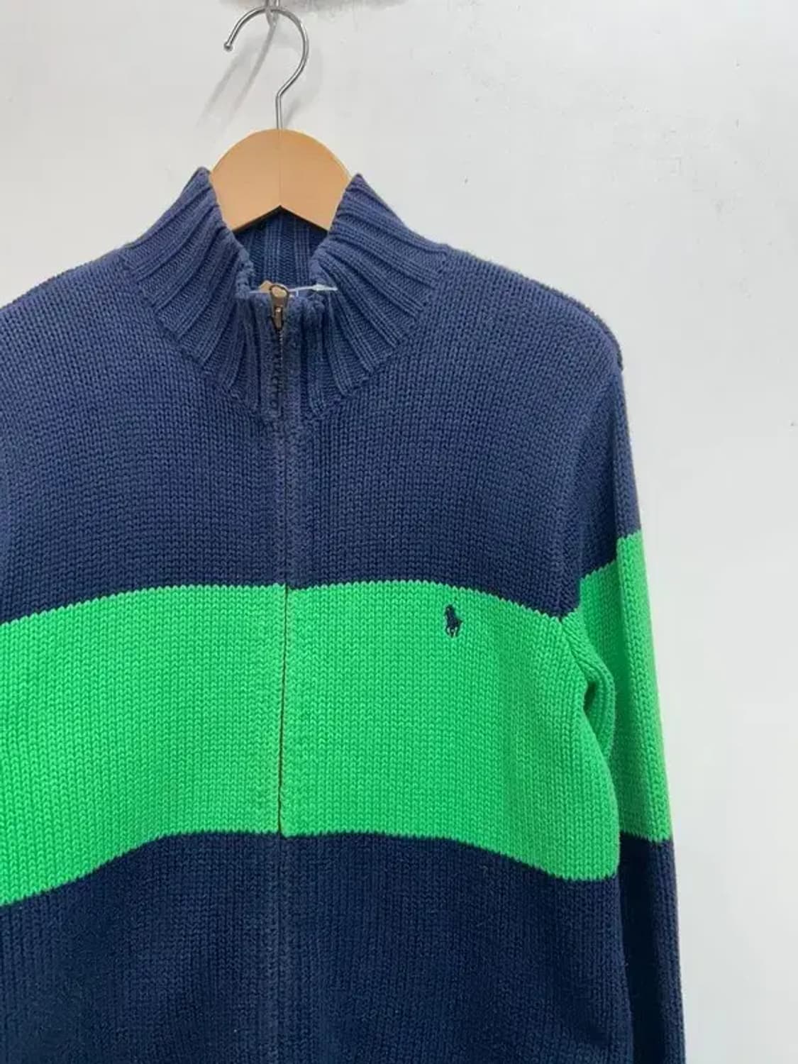 라지 폴로 랄프로렌 여자 니트 집업 상품이미지4