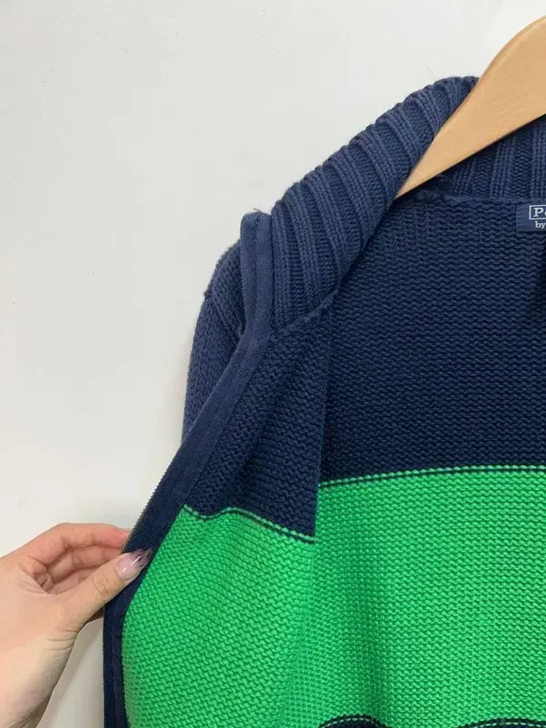 라지 폴로 랄프로렌 여자 니트 집업 상품이미지6