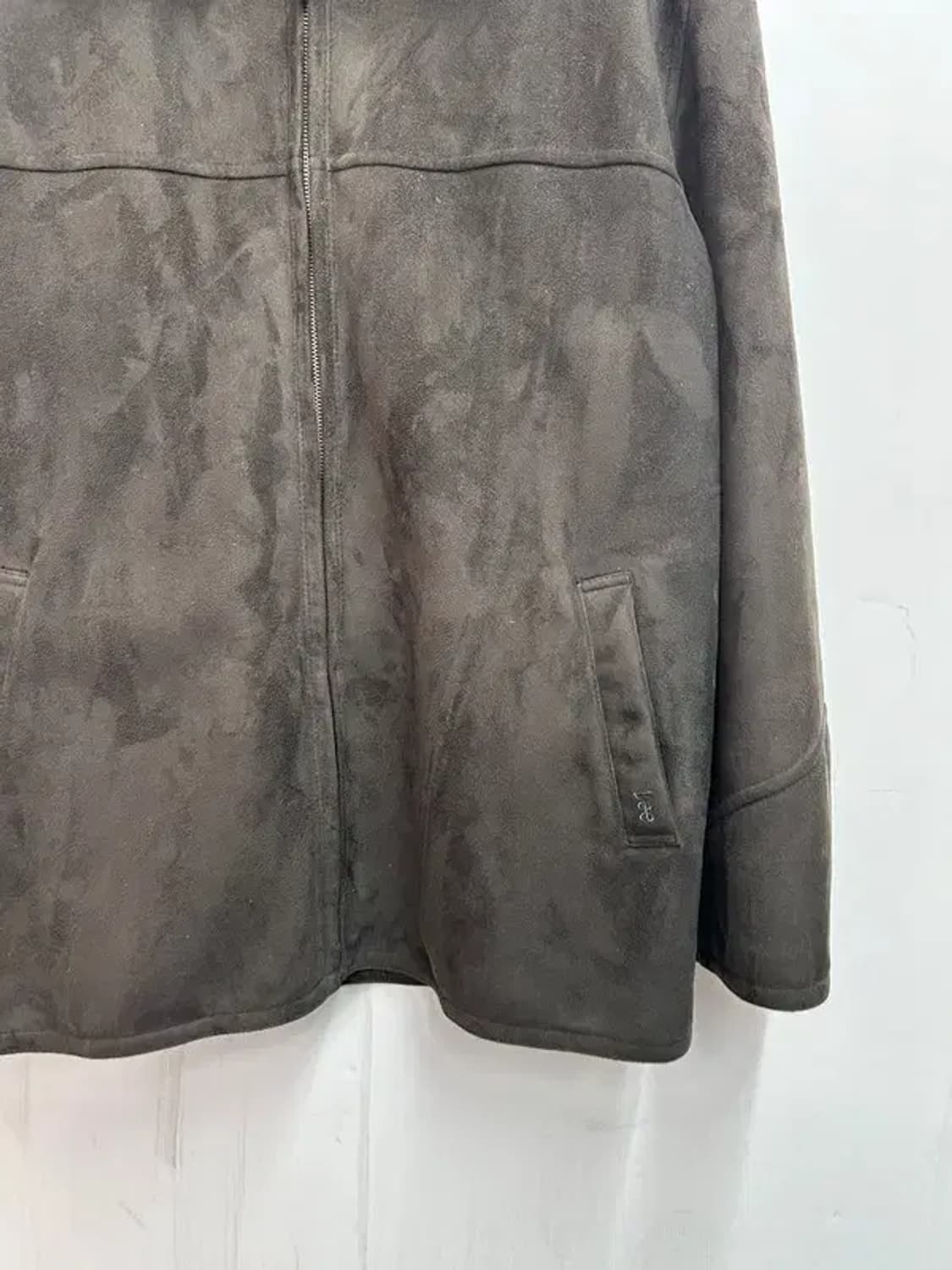 105 lee 오버핏 올드스쿨 스웨이드 무스탕 자켓 상품이미지4