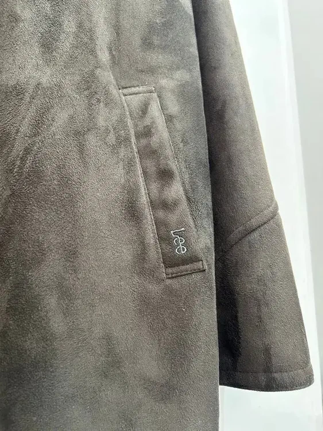 105 lee 오버핏 올드스쿨 스웨이드 무스탕 자켓 상품이미지6