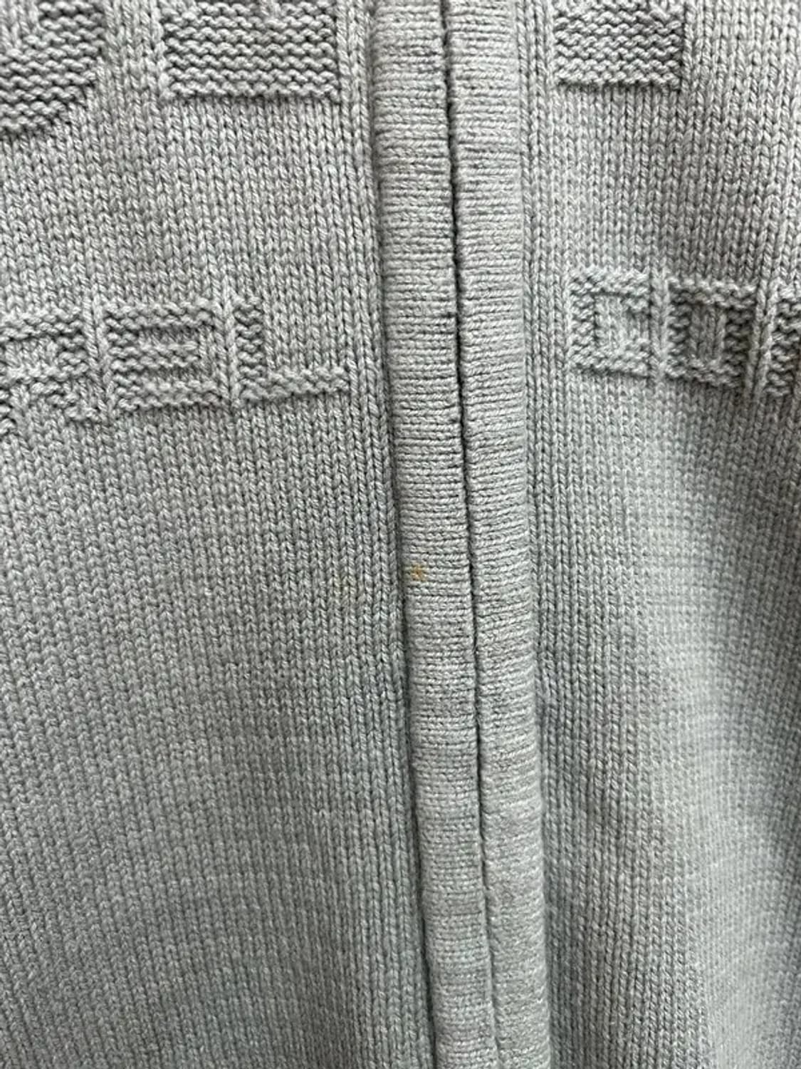 스컬프터 바시티 하프집업 오버핏 니트 상품이미지5