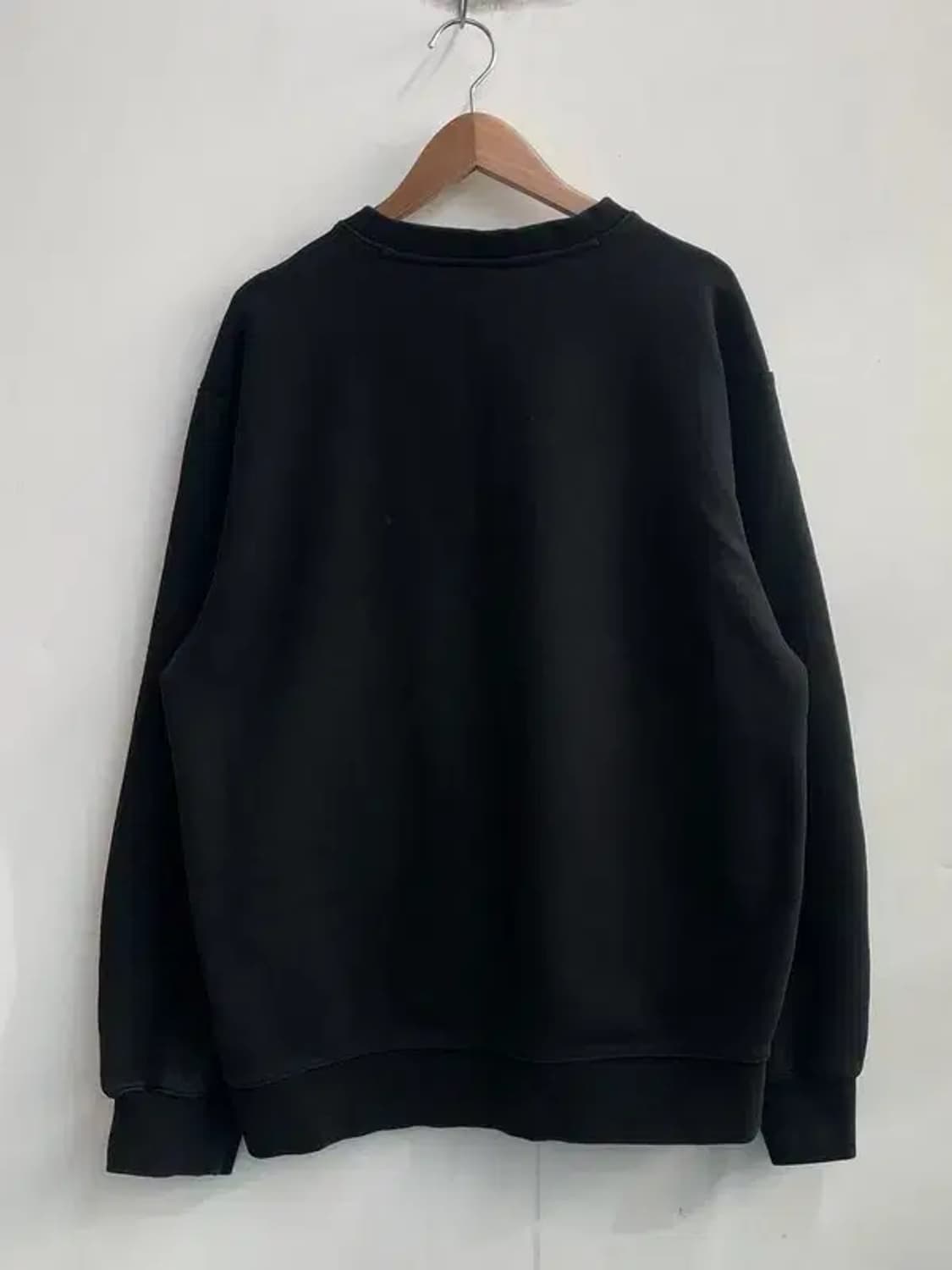 XL 코드그라피 24H 트랙 브이넥 맨투맨 블랙 상품이미지7