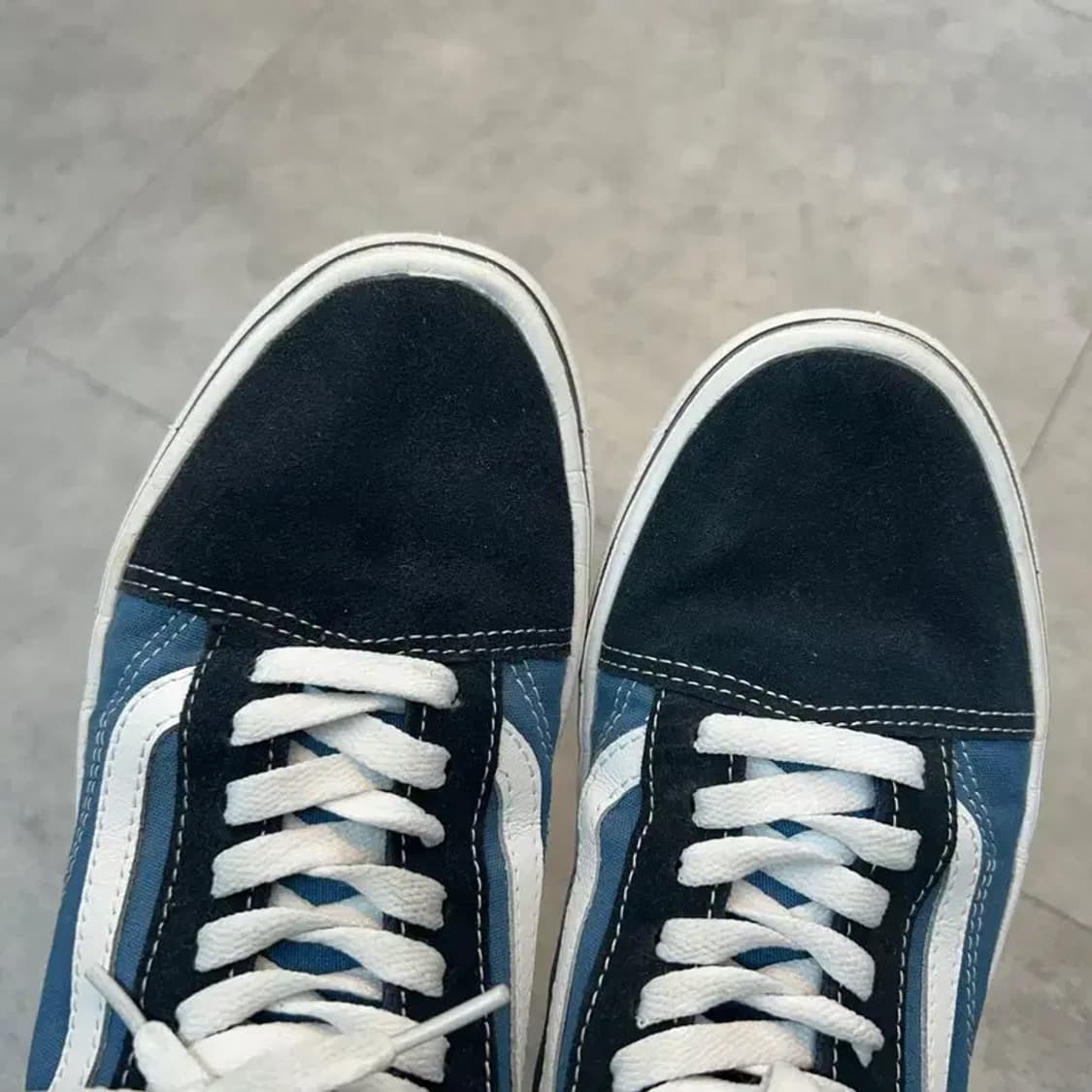 255 반스 컴피쿠시 올드스쿨 스니커즈 네이비 상품이미지2