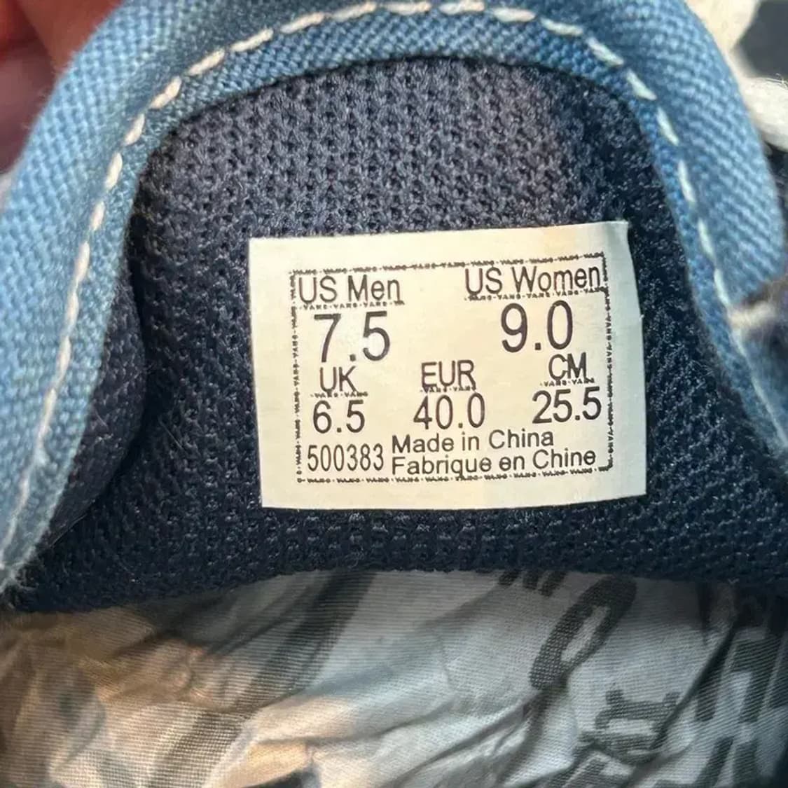 255 반스 컴피쿠시 올드스쿨 스니커즈 네이비 상품이미지6