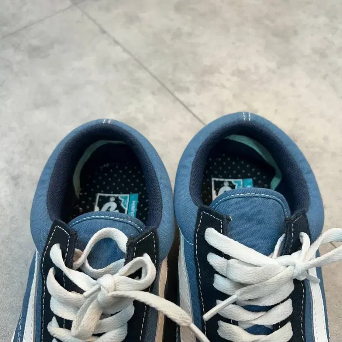 255 반스 컴피쿠시 올드스쿨 스니커즈 네이비 상품이미지7