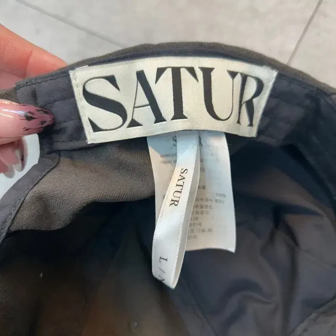 라지 세터 빈티지 캐주얼 볼캡 브라운 상품이미지8