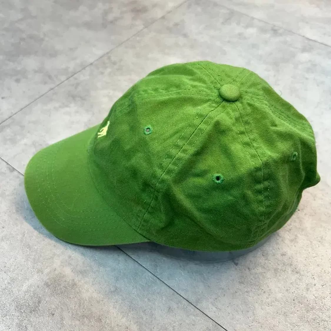폴로 랄프로렌 그린색 코튼 치노 볼캡 상품이미지5