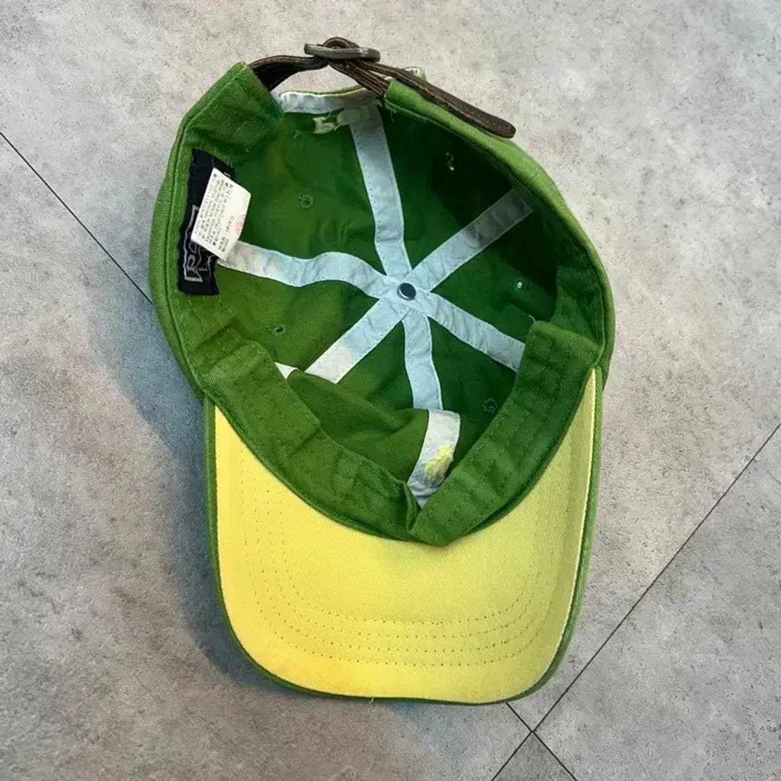 폴로 랄프로렌 그린색 코튼 치노 볼캡 상품이미지6