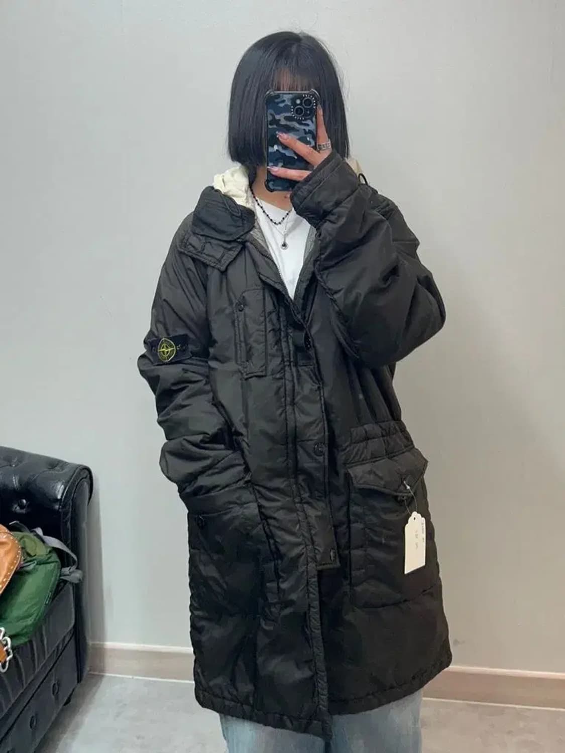 빈티지 스톤 아일랜드 2003 가을/겨울 파카 재킷 상품이미지1