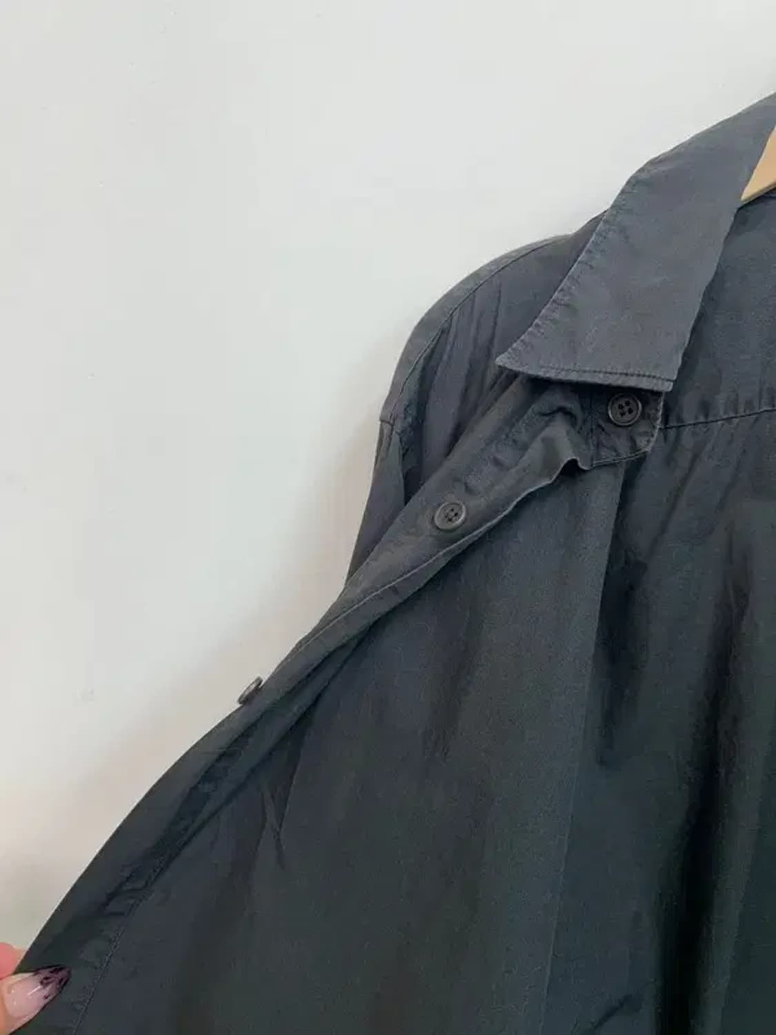 4 네이더스 NEITHERS컴포트 셔츠 솔리드 차콜 그레이 상품이미지6