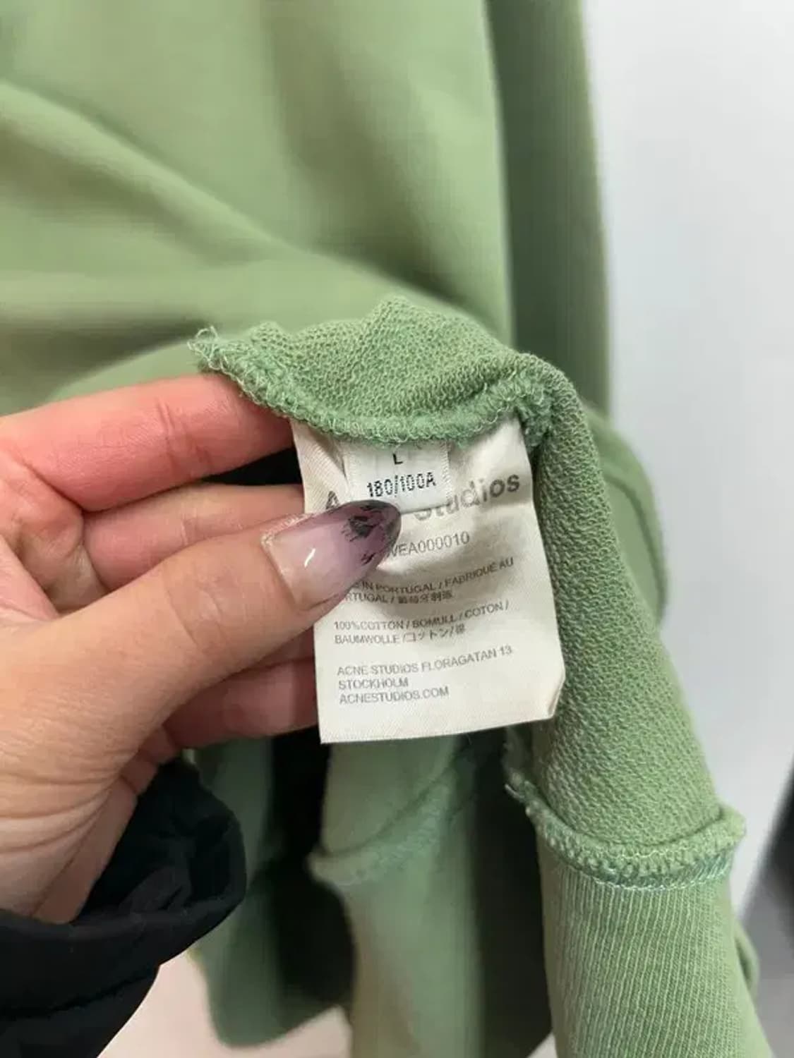 아크네 스튜디오 포바 그린 스웻셔츠 맨투맨 상품이미지7