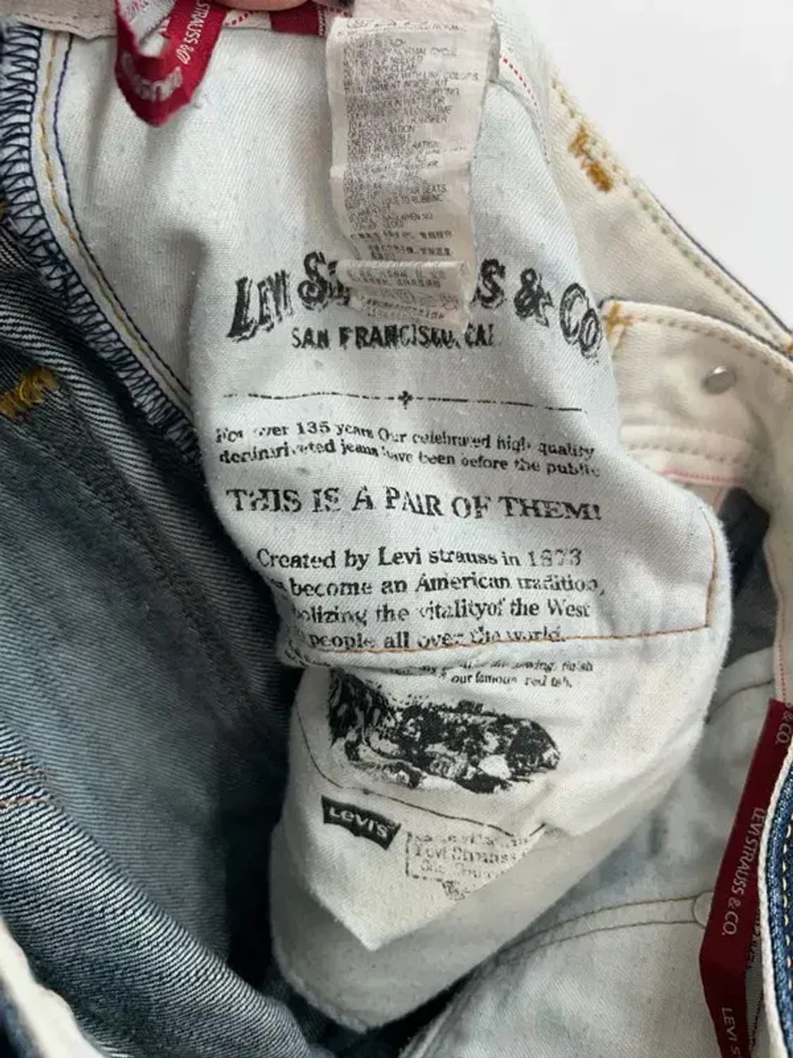 34 리바이스 511 슬림핏 데님 청바지 상품이미지5