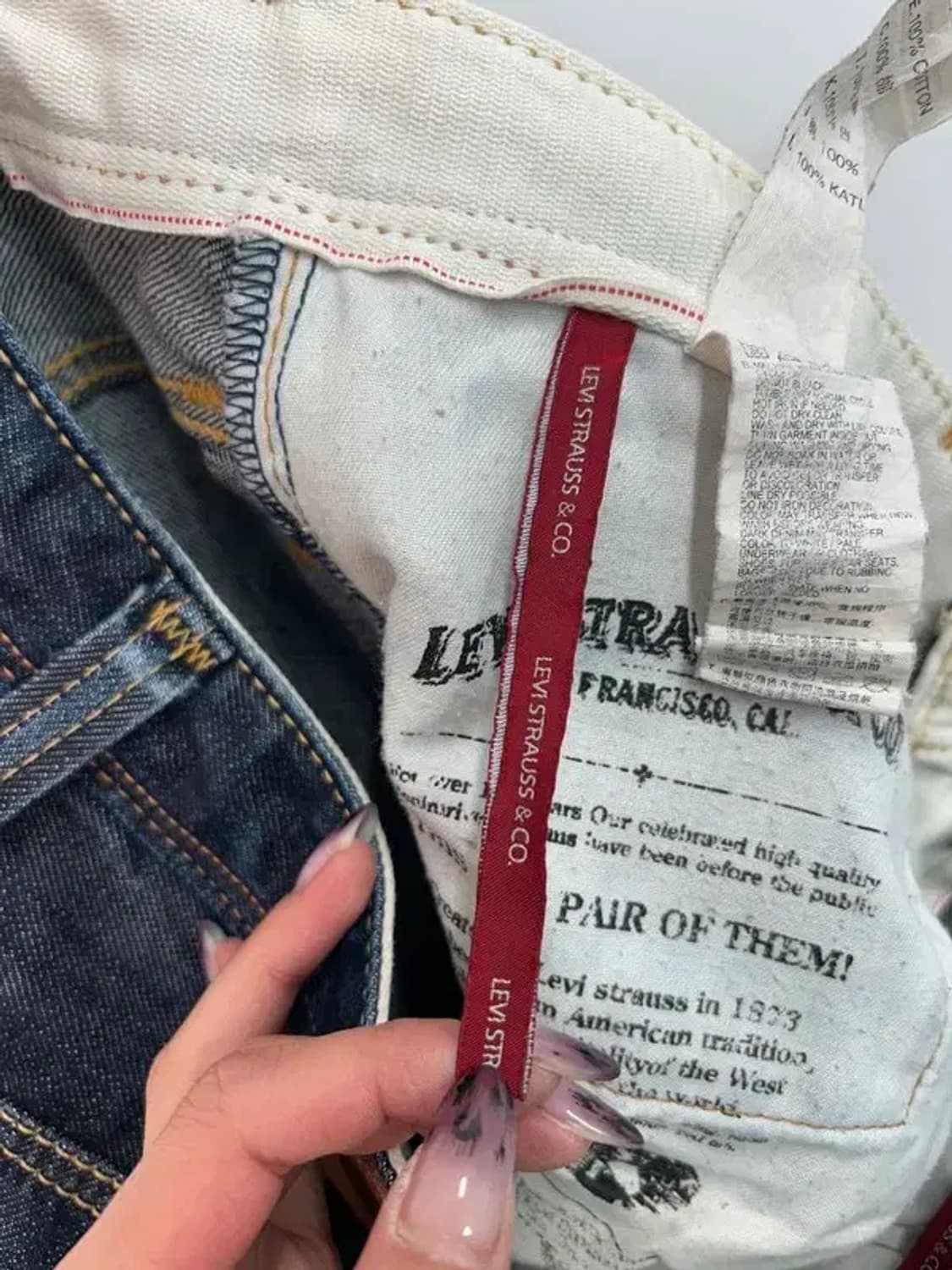 34 리바이스 511 슬림핏 데님 청바지 상품이미지6