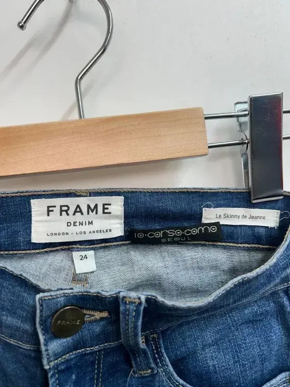 24 FRAME 10꼬르소꼬모 청바지 팬츠 슬림 상품이미지5