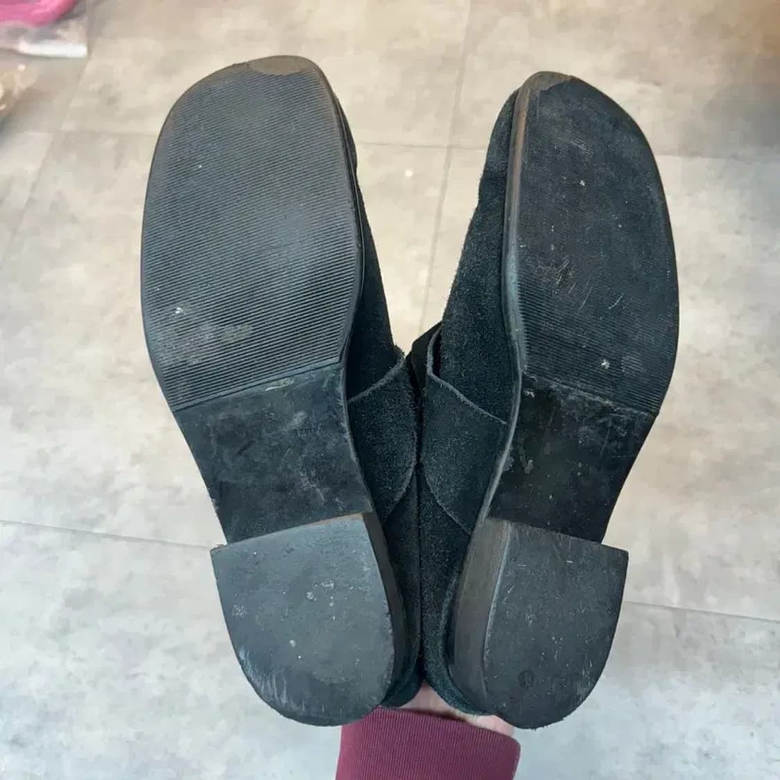 235 Carnaby 빈티지 버클 스트랩 스웨이드 부츠 블랙 상품이미지8