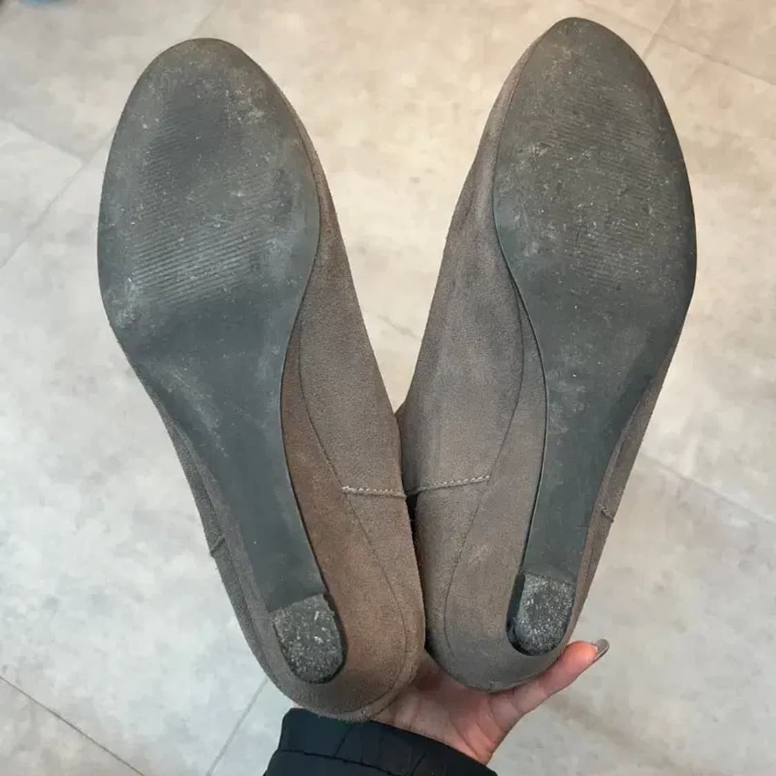 250 스티브 매든 스웨이드 롱 부츠 그레이 상품이미지9