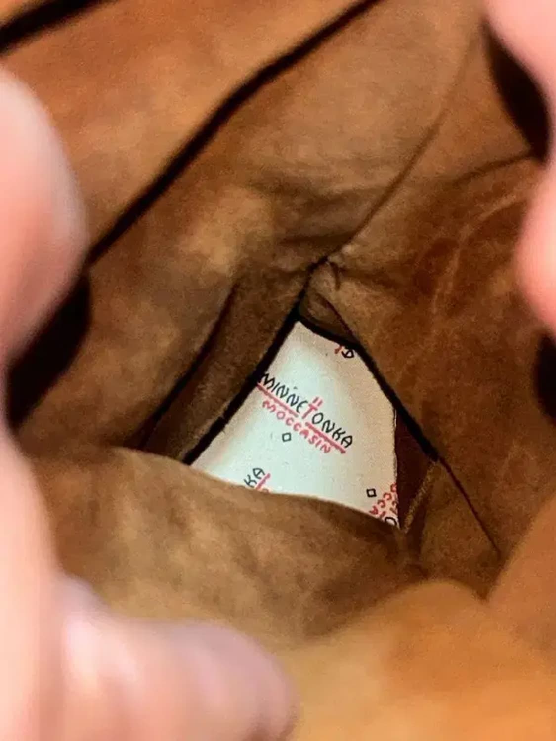 250 미네통카 모카신 롱부츠 여성 스웨이드 브라운 상품이미지6