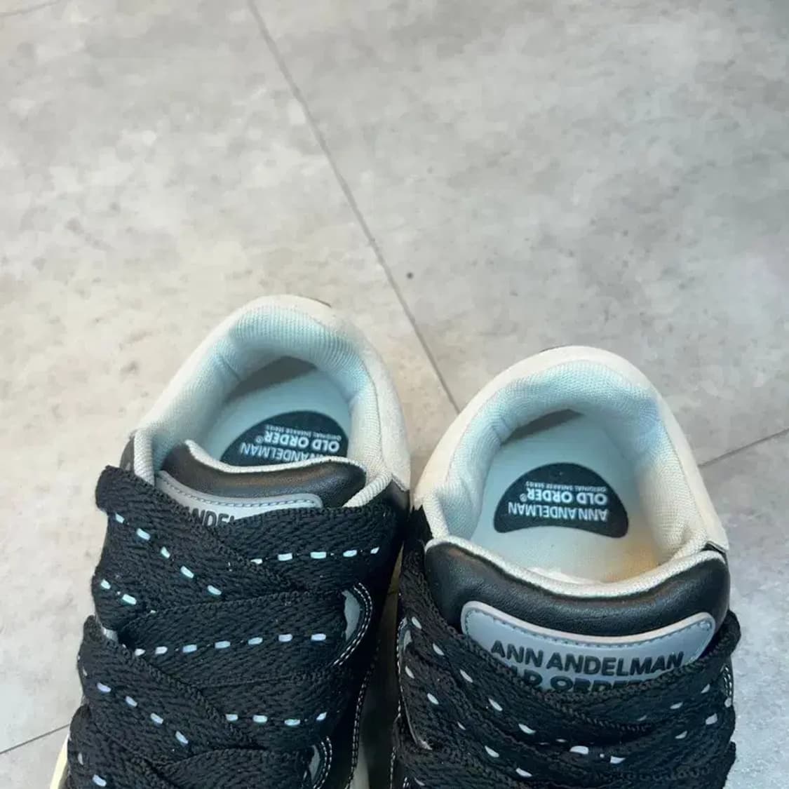 새상품 245 올드 오더 x 앤 앤델만 웨이브 003 블랙 상품이미지8