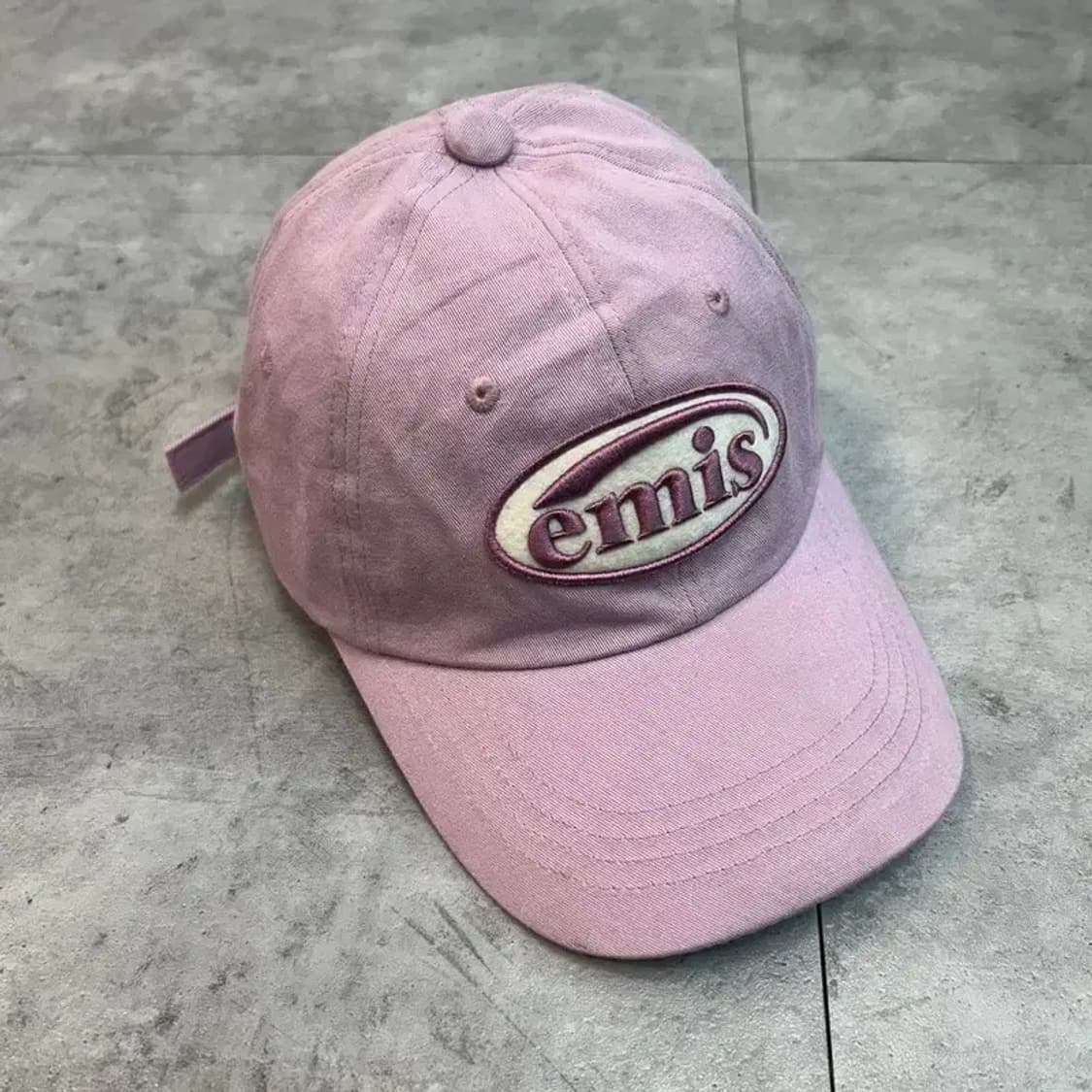 프리 이미스 톤 온 톤 와펜 볼캡 라이트 퍼플 상품이미지2