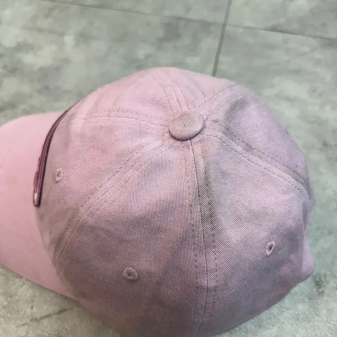 프리 이미스 톤 온 톤 와펜 볼캡 라이트 퍼플 상품이미지6