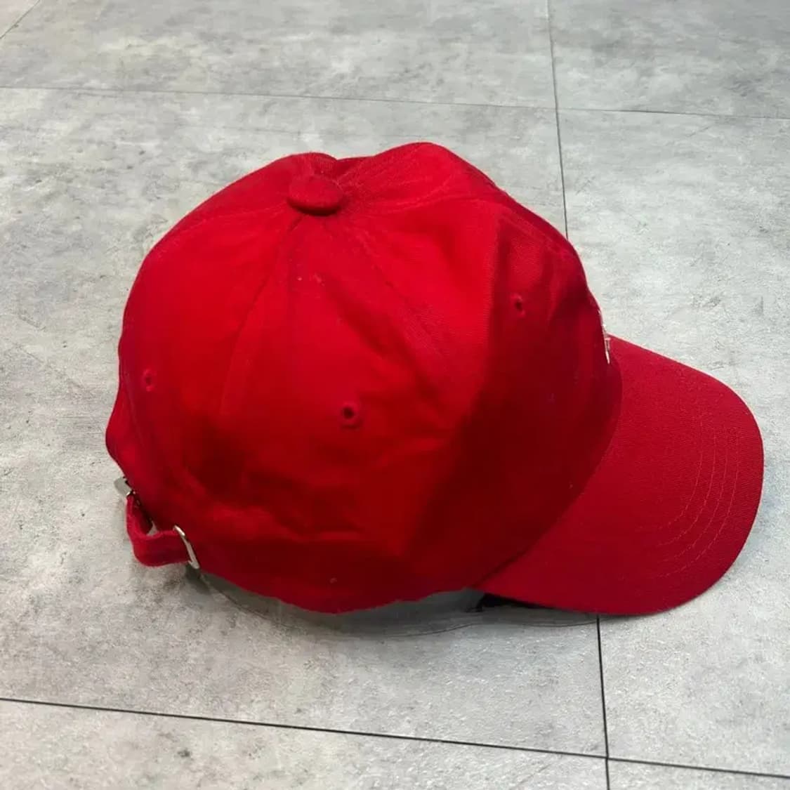 프리 에반라포레 로고 볼캡 모자 레드 상품이미지3