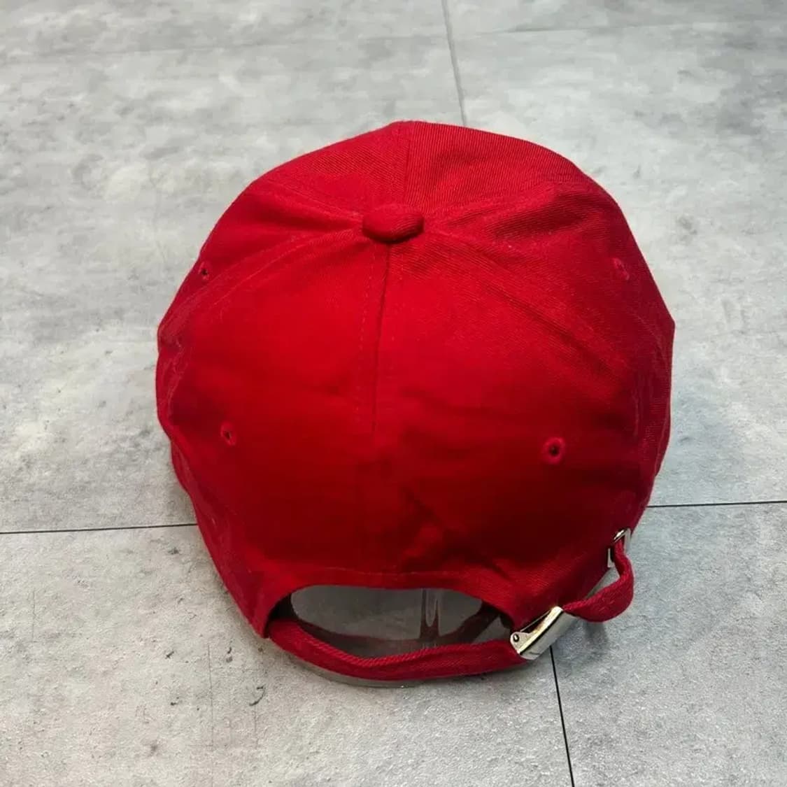 프리 에반라포레 로고 볼캡 모자 레드 상품이미지4