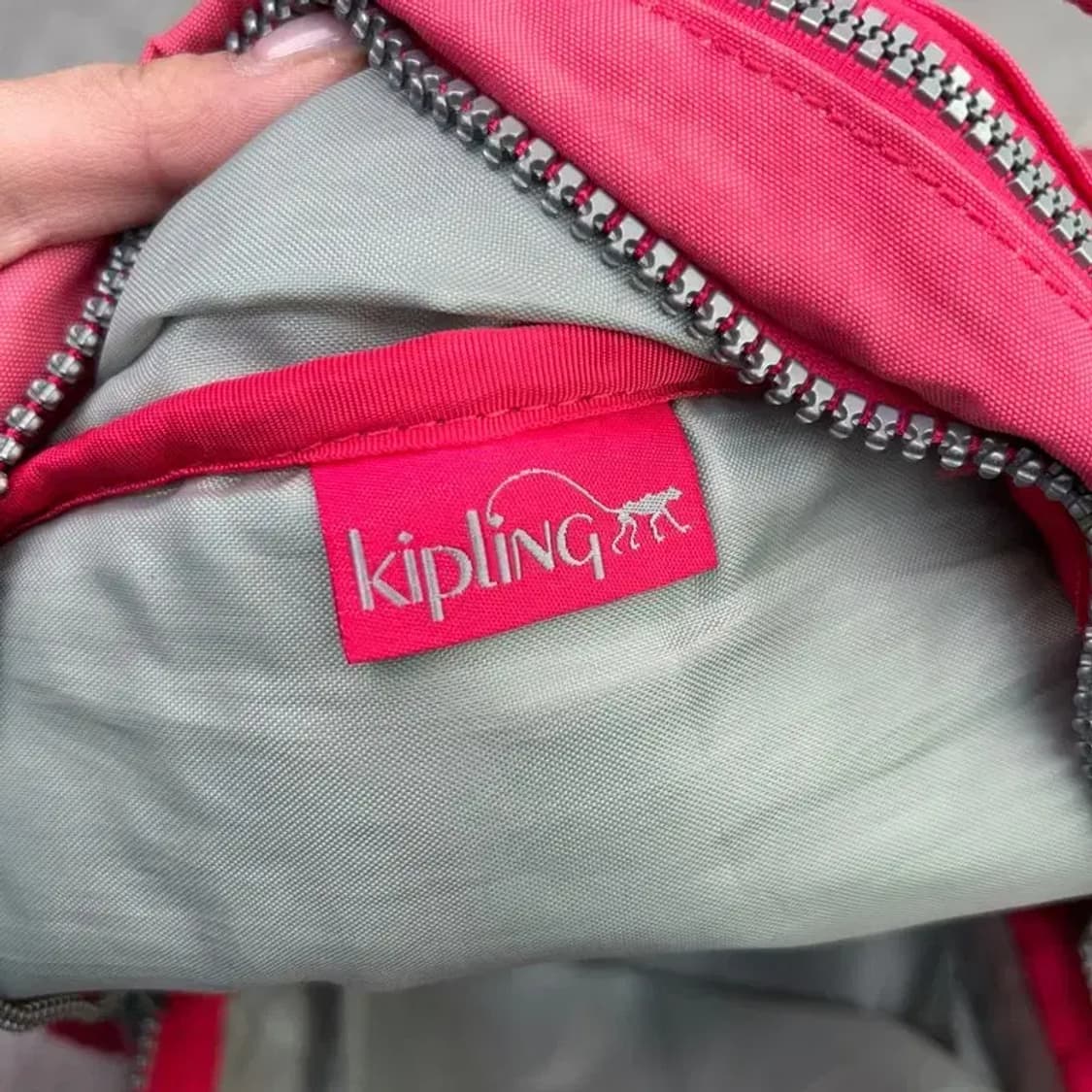 OS 키플링 키치 백팩 노트북 가방 캔버스백 핑크 상품이미지6