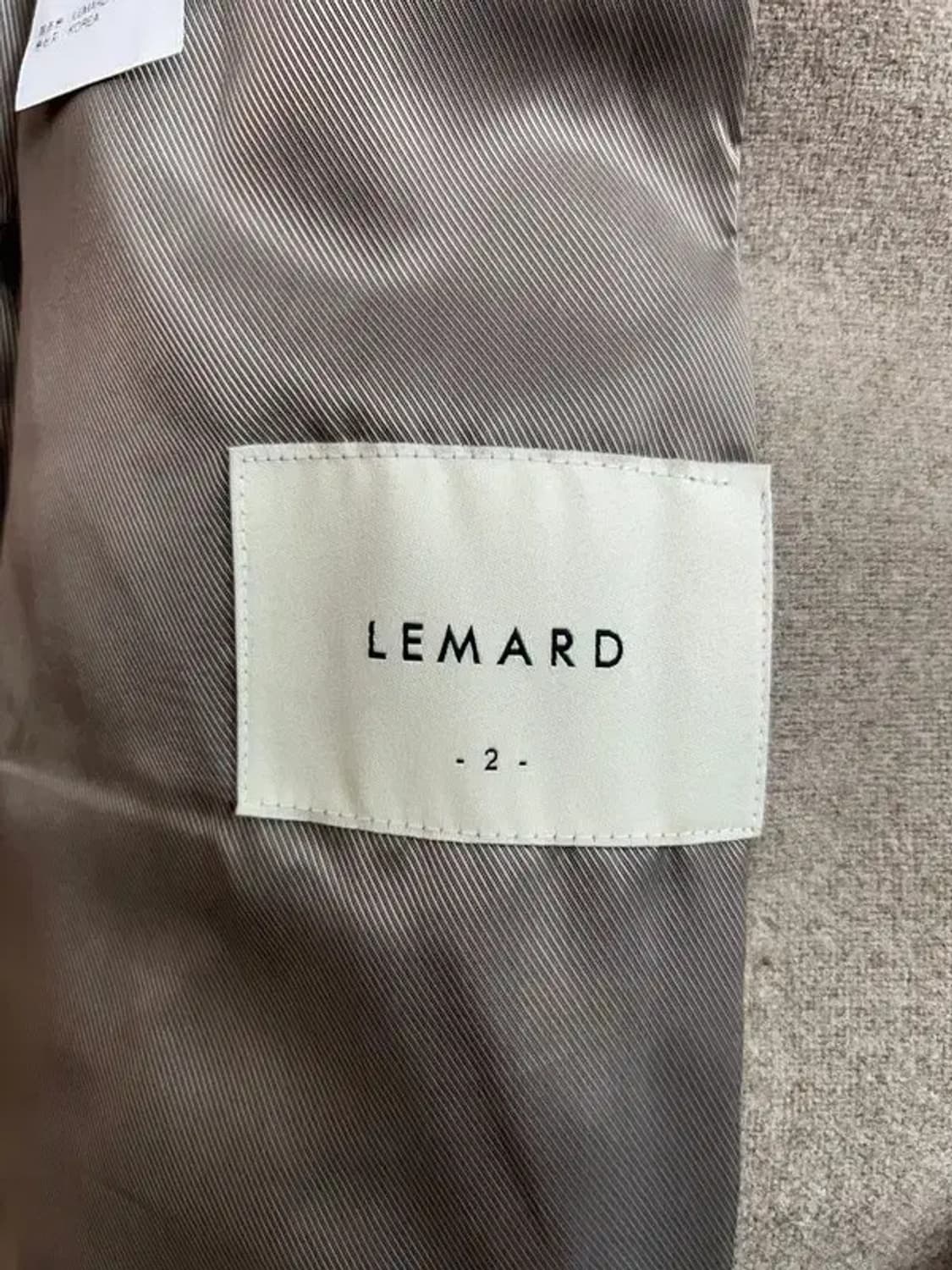 2사이즈 르마드 투버튼 블레이저 자켓 베이지 상품이미지6