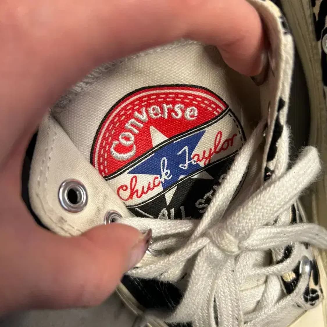 240 컨버스 척 70 로우 로고 플레이 블랙 상품이미지5